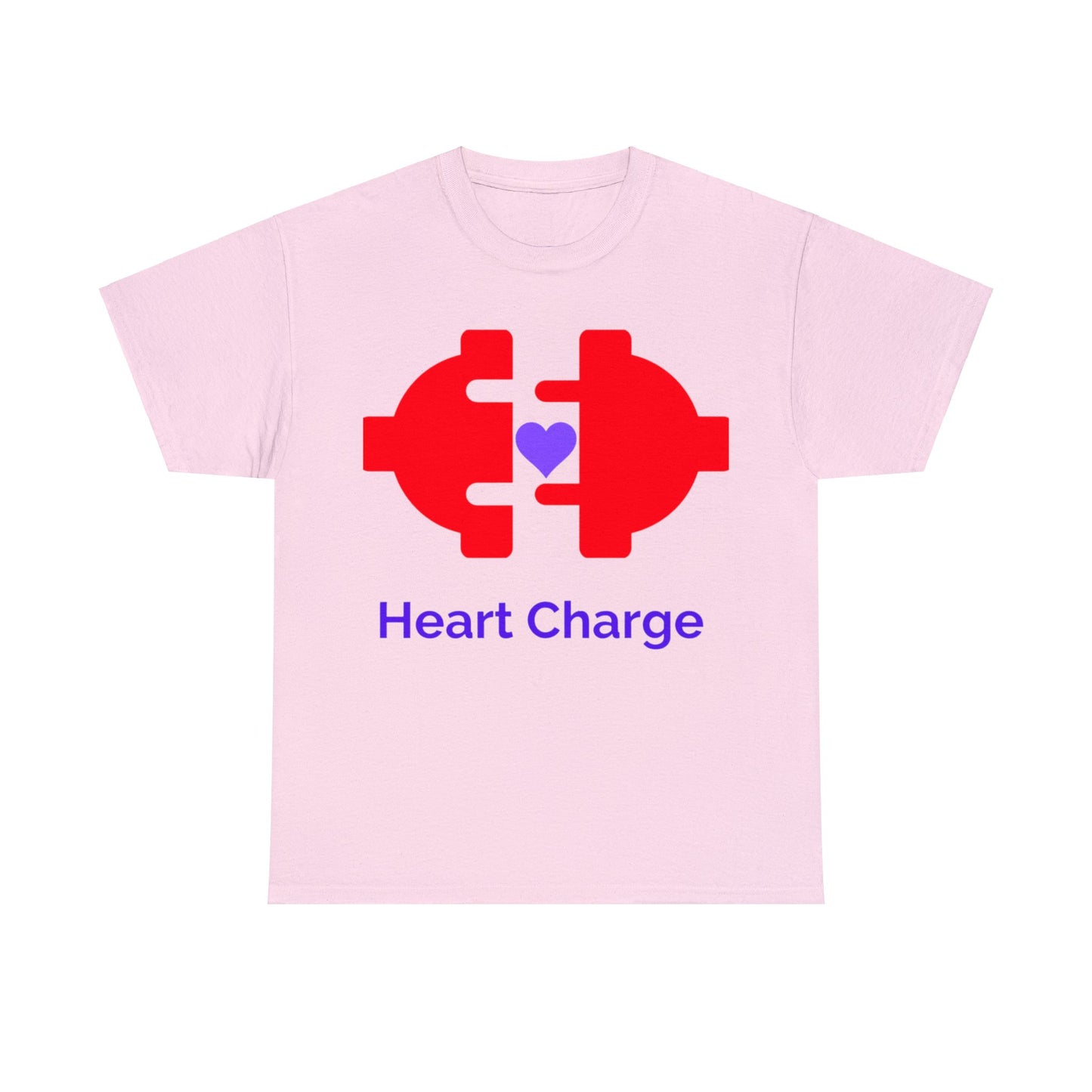 Heart Charge Unisex Heavy Cotton Tee