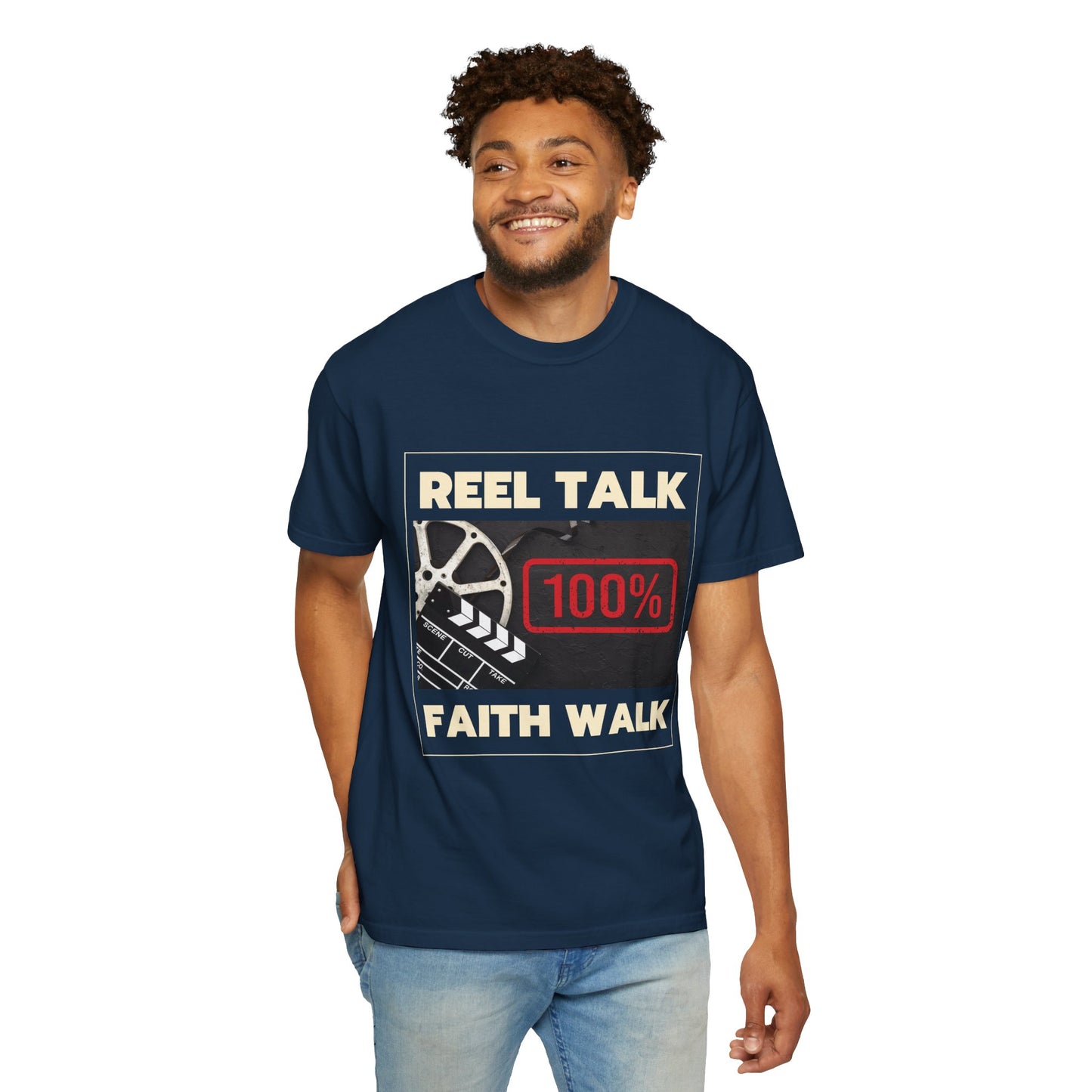 Faith Walk Unisex Garment-Dyed T-shirt