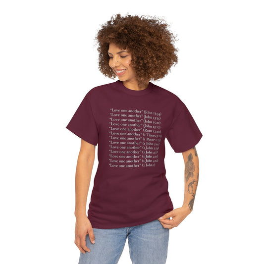 Love One Another Unisex Heavy Cotton Tee