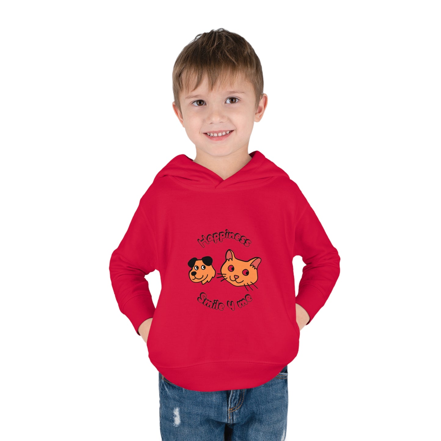 Smile 4 Me Toddler Pullover Fleece Hoodie