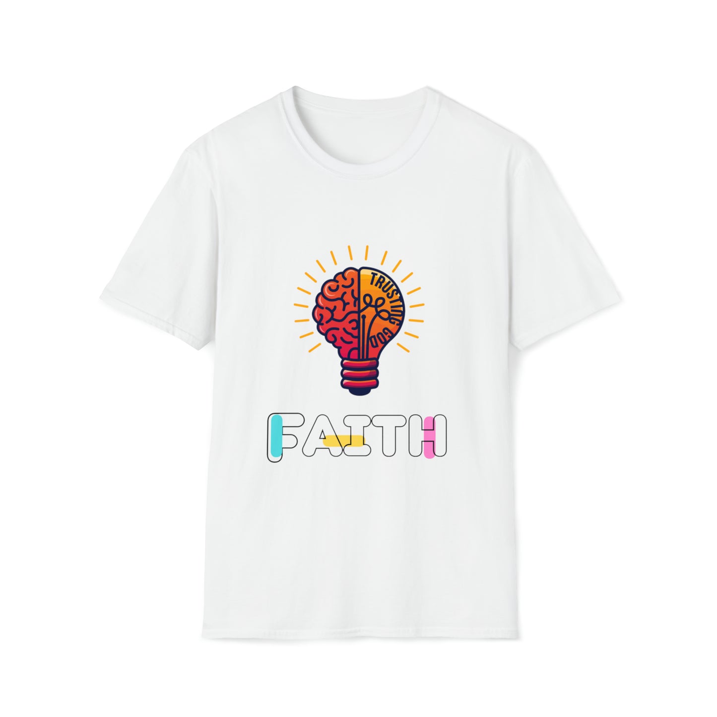 Faith Trusting God Unisex Softstyle T-Shirt