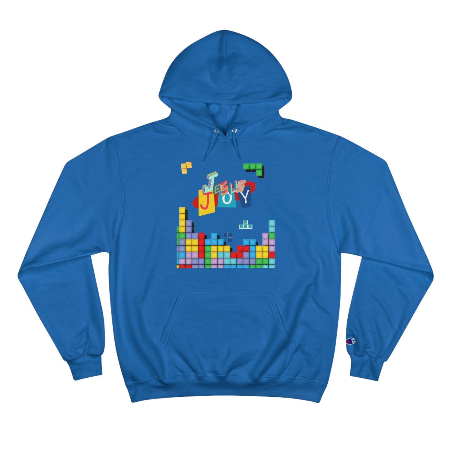 Blocks of Joy Champion Hoodie