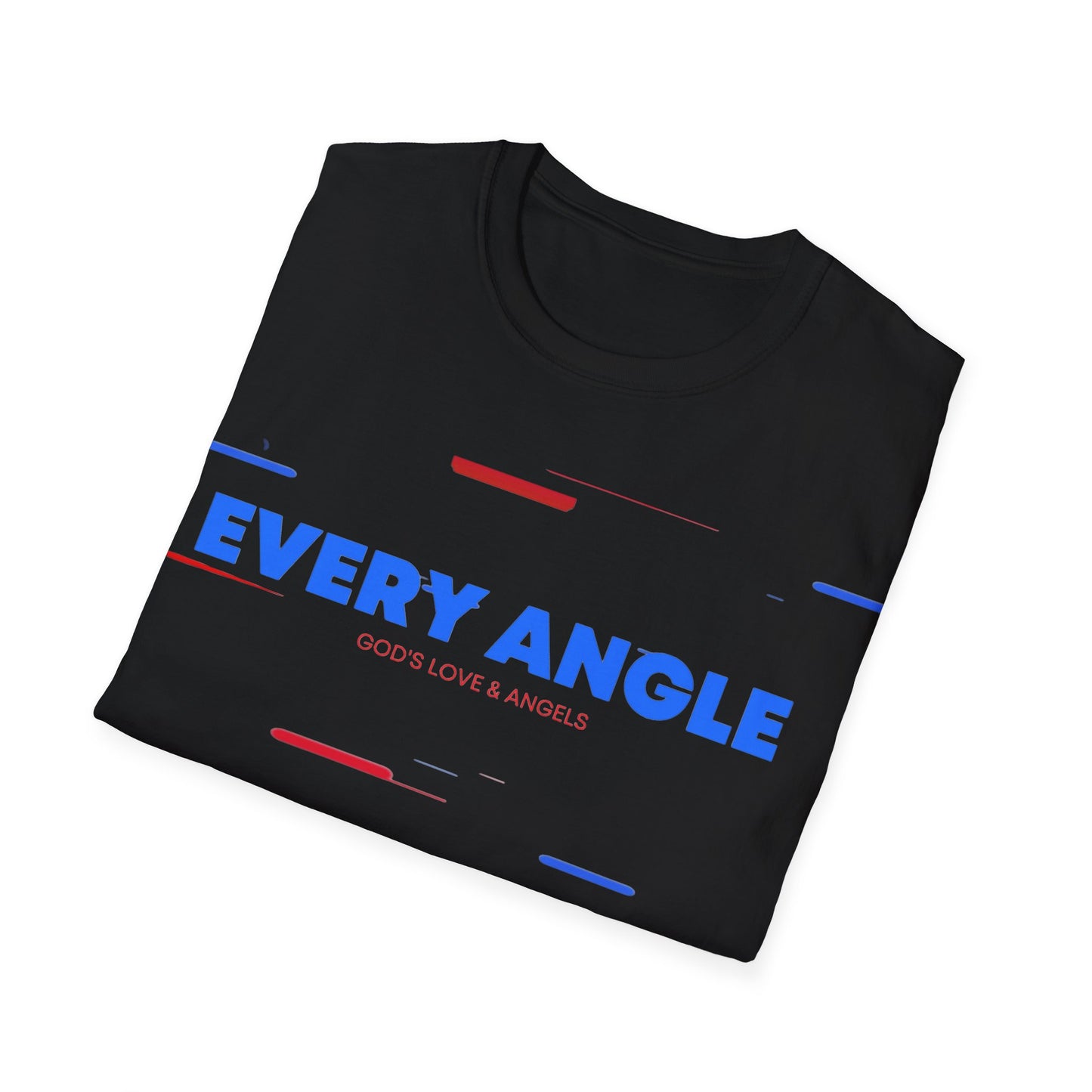 Every Angle God's Love and Angels Unisex Softstyle T-Shirt