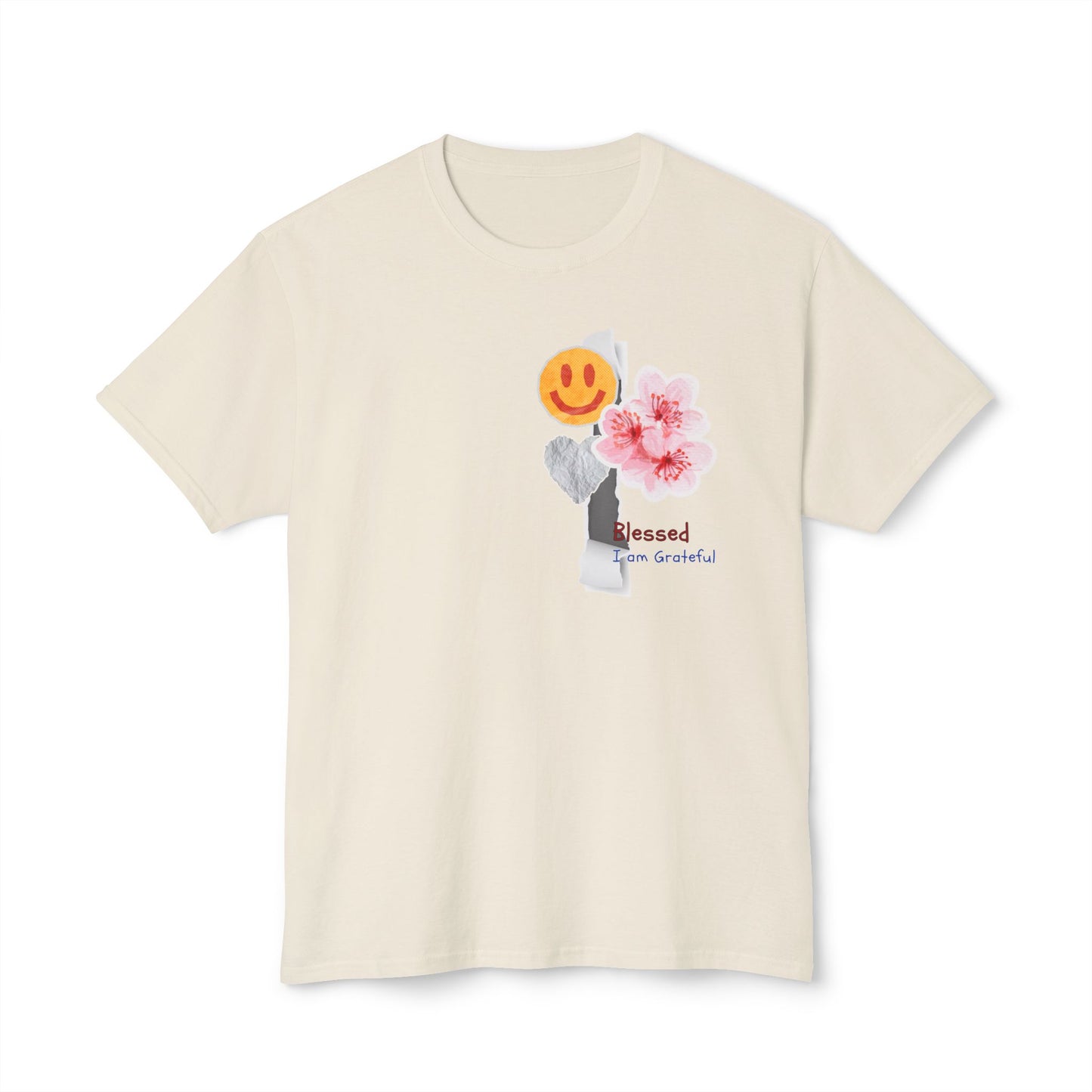 I'm Blessed & Grateful Unisex HD Cotton™ T-Shirt | Positive Vibes Tee