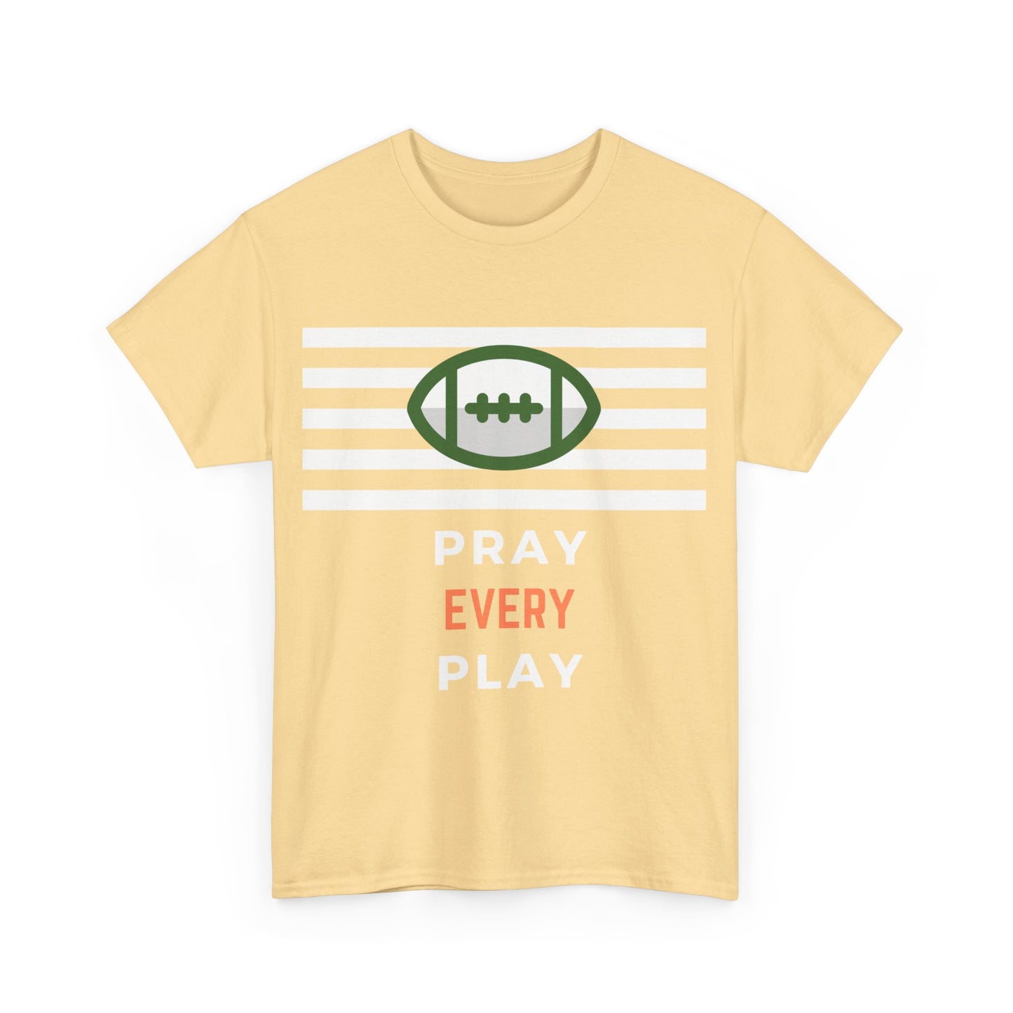 Pray Every Play Unisex Heavy Cotton Tee