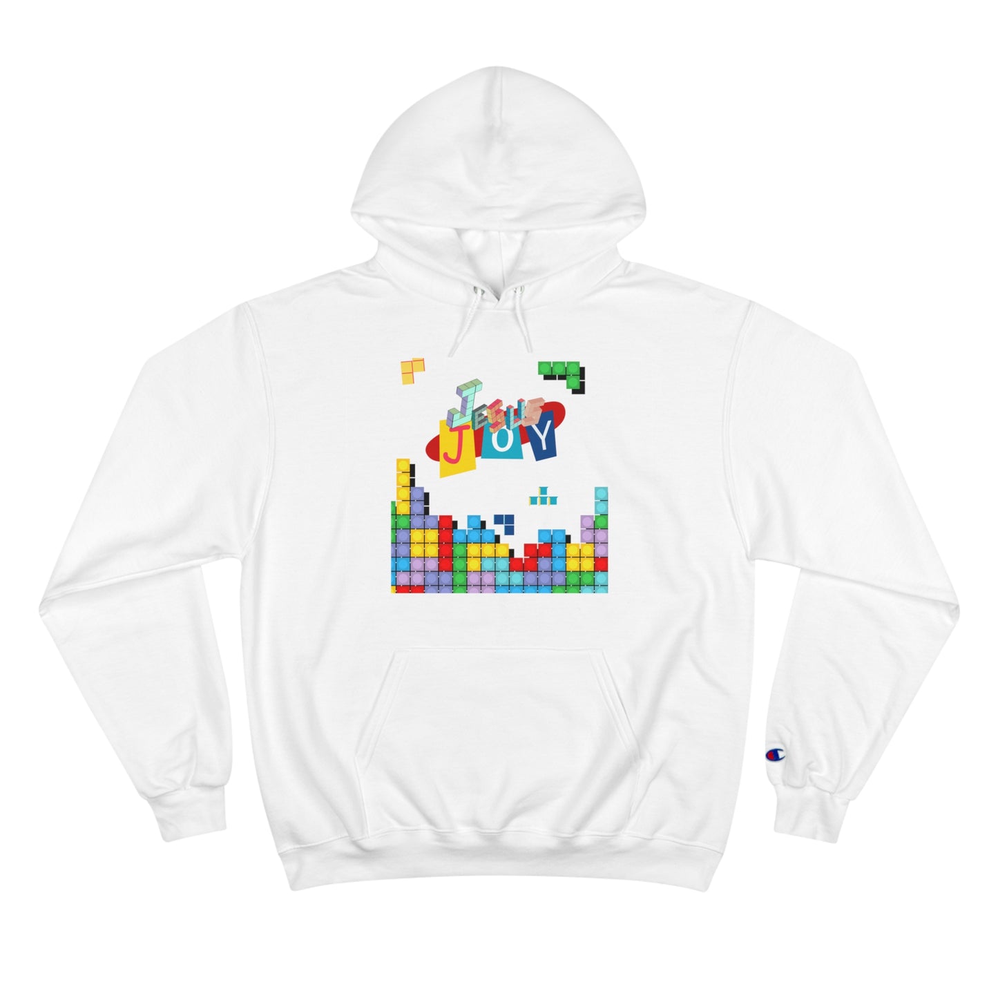 Blocks of Joy Champion Hoodie