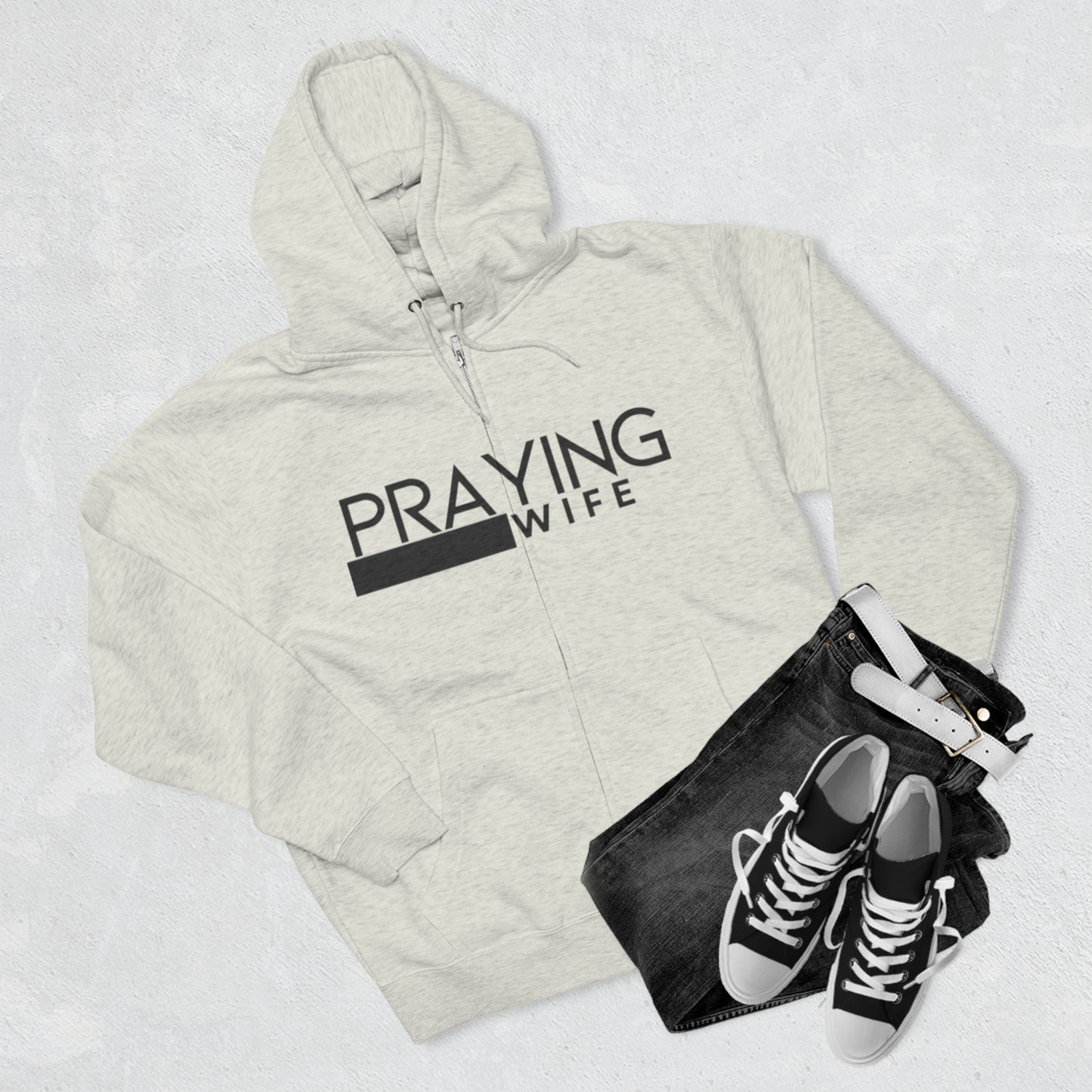 Praying Wife Unisex Pullover Hoodie