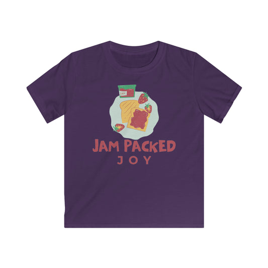 Jam Packed Joy Kids Softstyle Tee