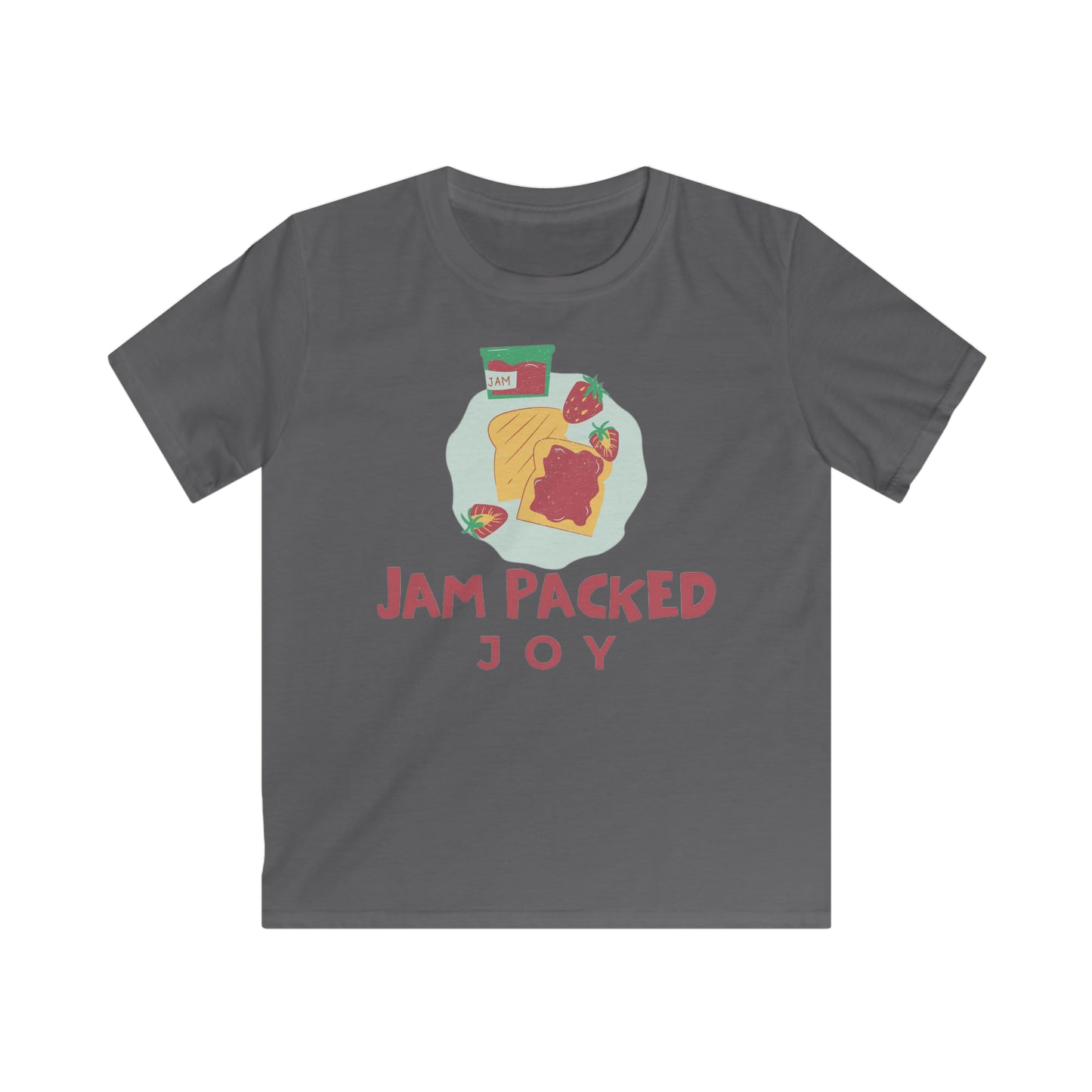 Jam Packed Joy Kids Softstyle Tee