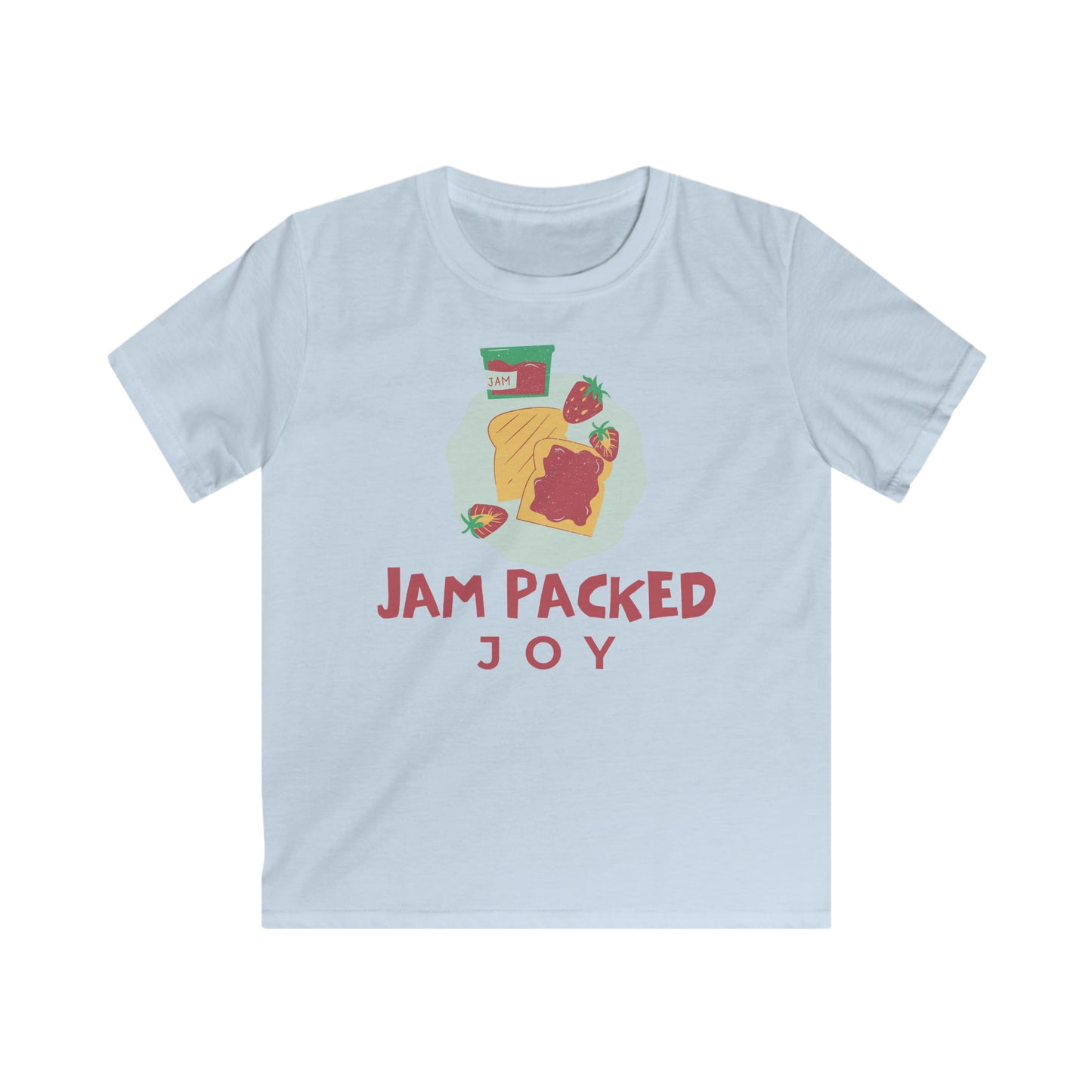 Jam Packed Joy Kids Softstyle Tee