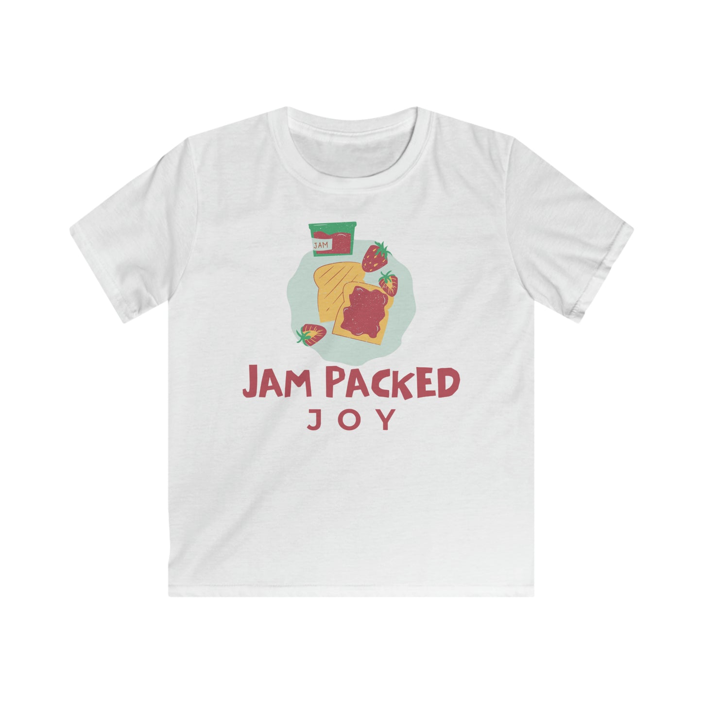 Jam Packed Joy Kids Softstyle Tee