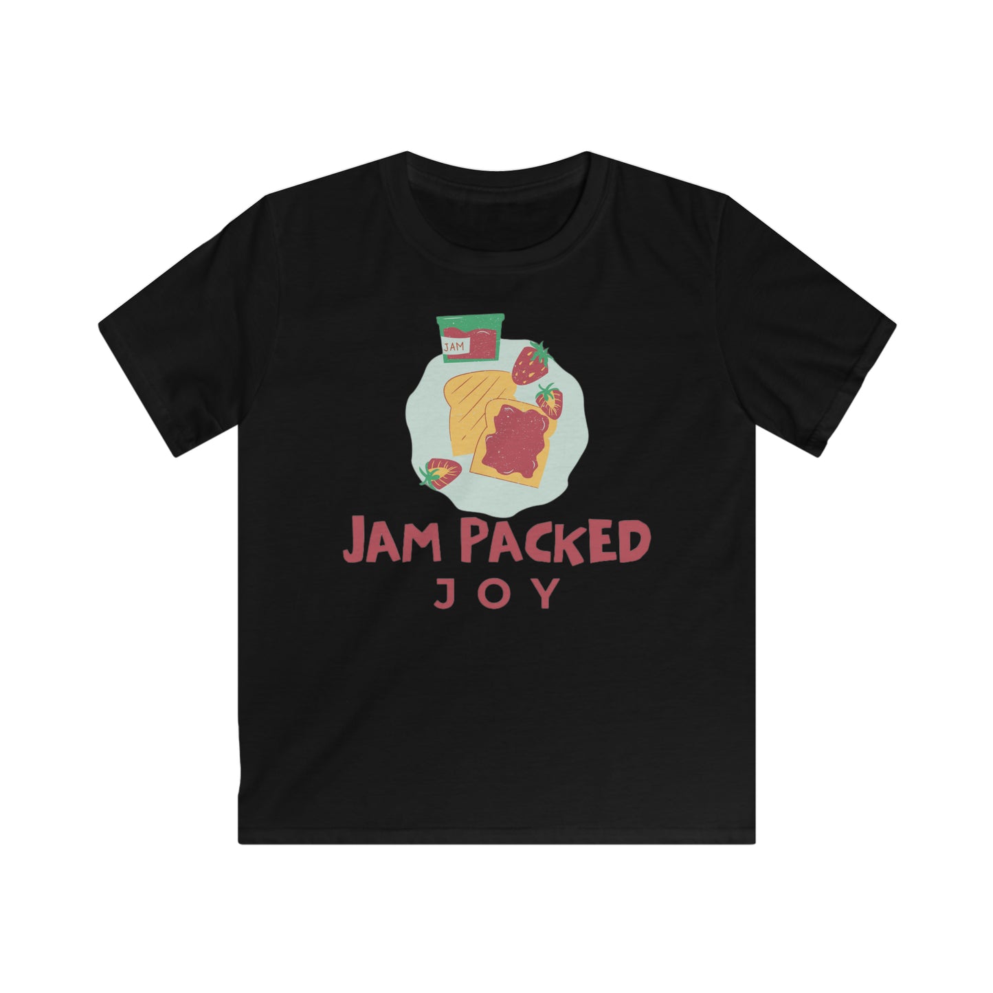 Jam Packed Joy Kids Softstyle Tee