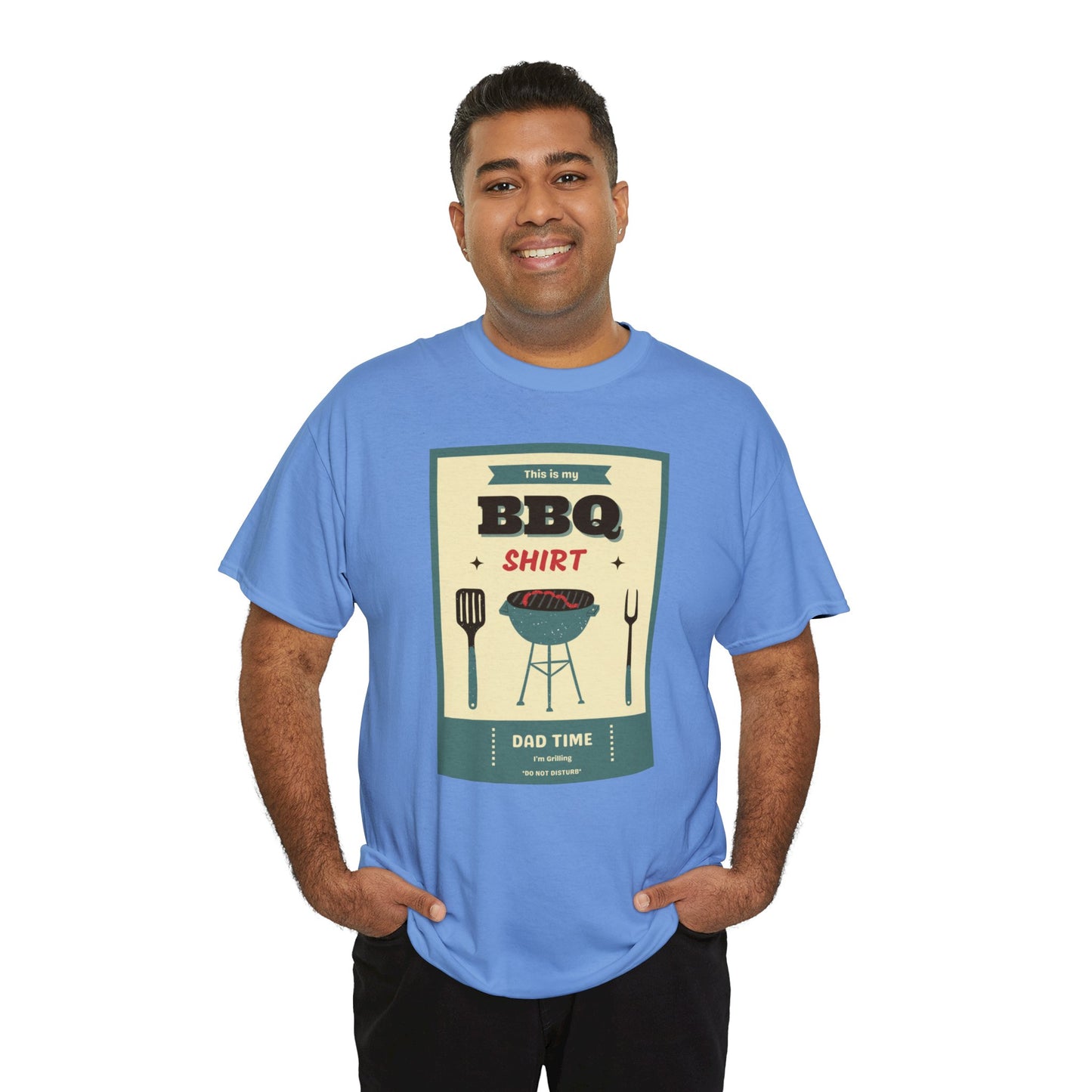 BBQ Dad Time Unisex Heavy Cotton Tee