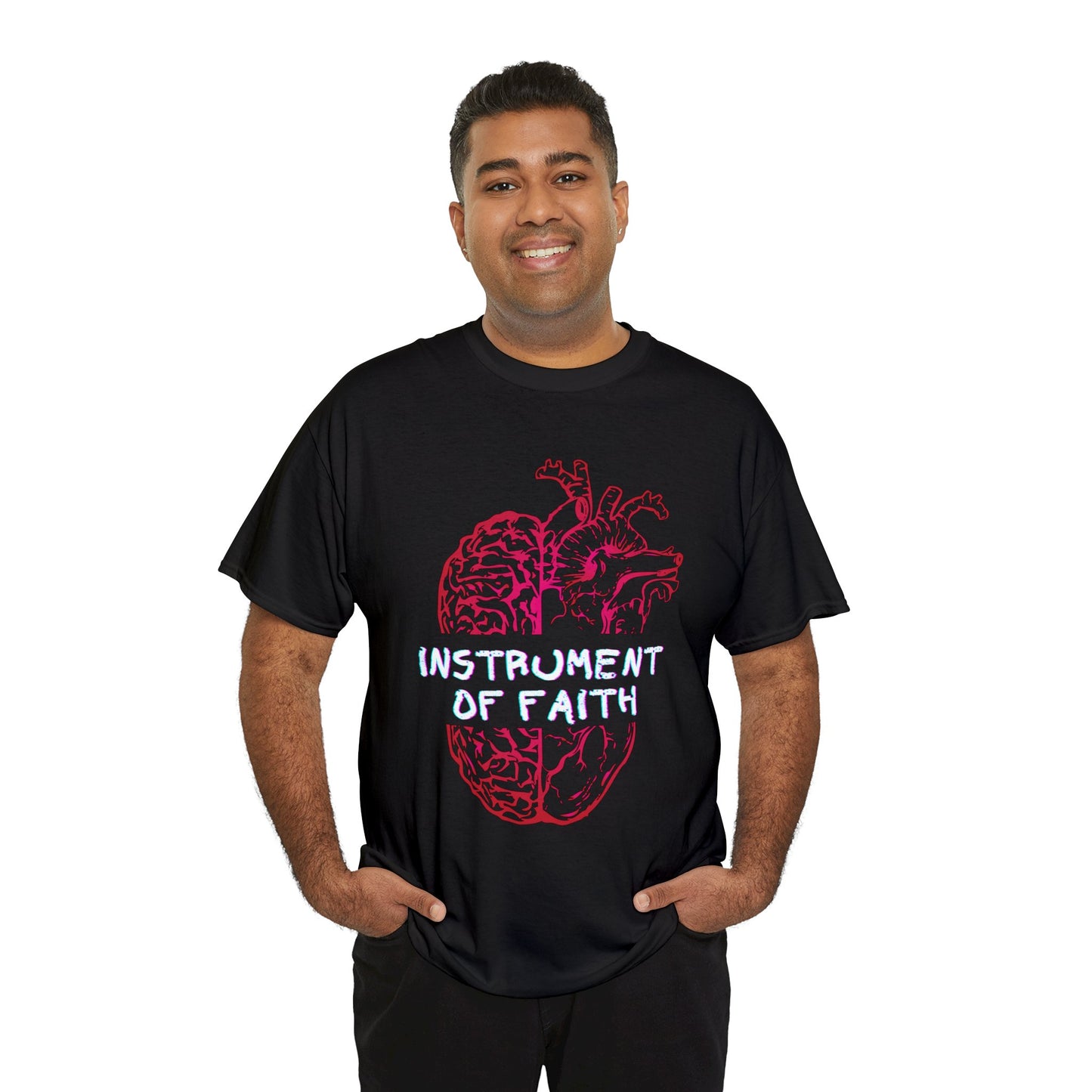 Instrument of Faith Unisex Heavy Cotton Tee