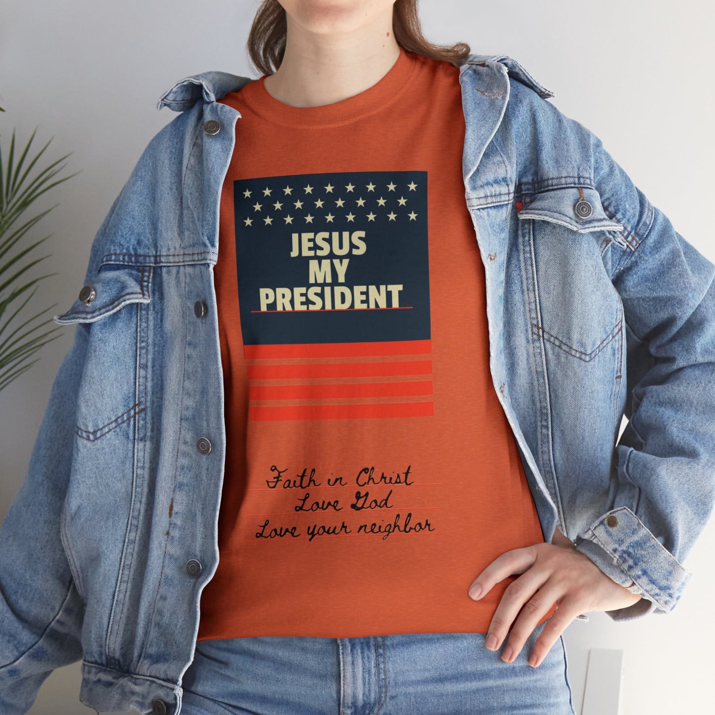 Jesus My President Tee: Affordable Faithwear for All