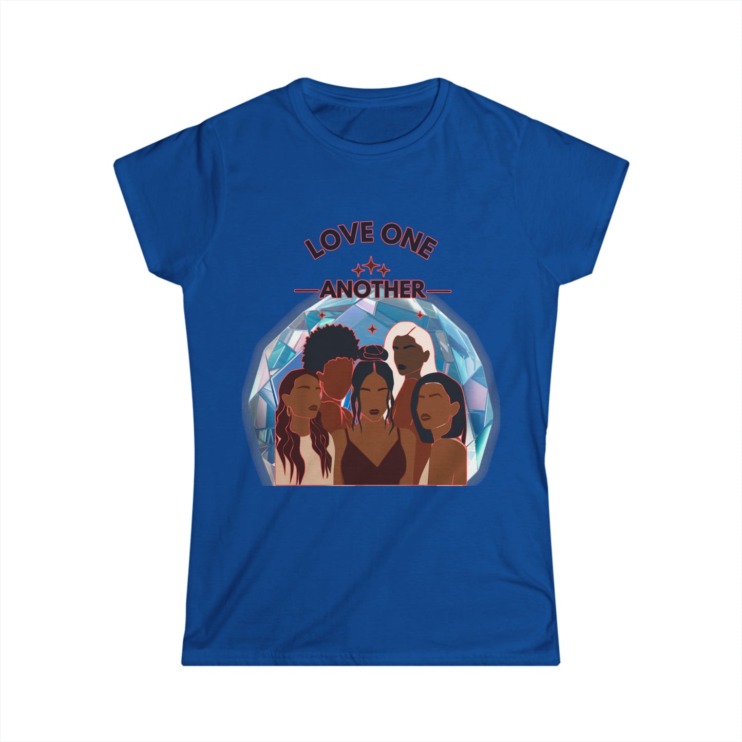 Women Uplifting Women Love One Another Sisterhood Support Softstyle Tee