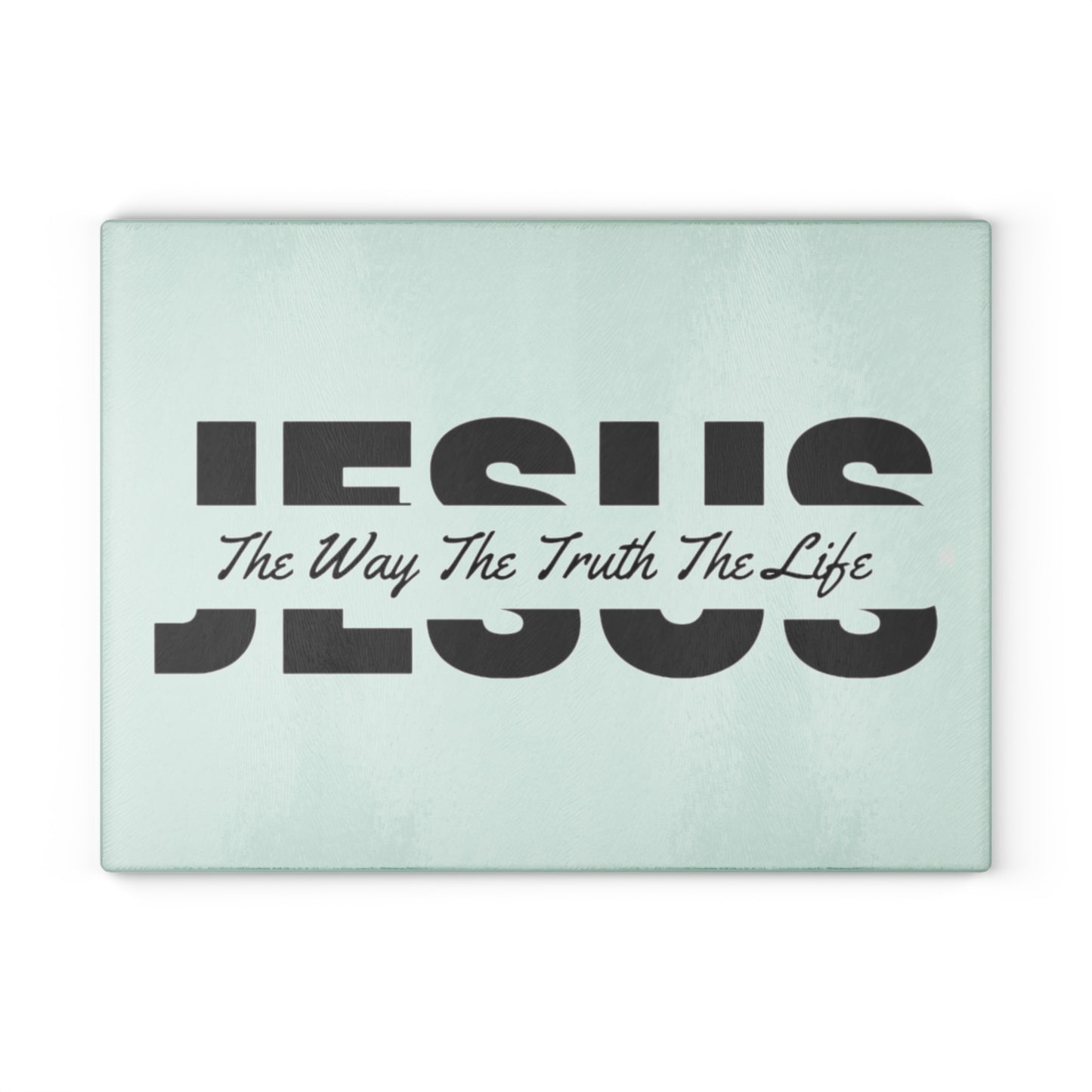 Jesus Glass Cutting Board