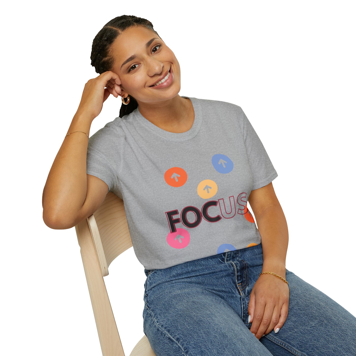 Focus UP Unisex Softstyle T-Shirt