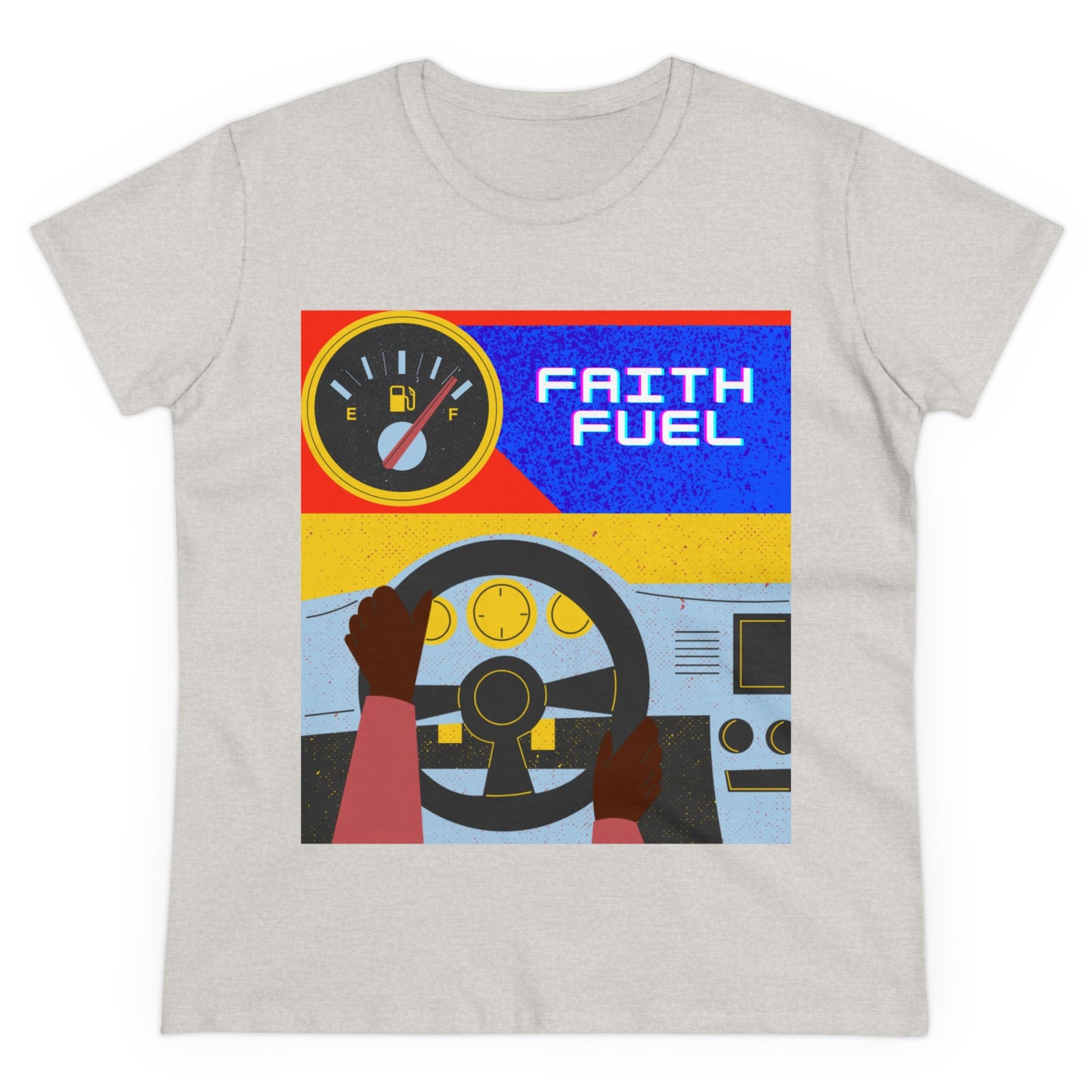 Faith Fuel Women's Midweight Cotton Tee