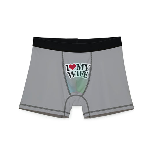 Express Your Love: Cool 'I Love My Wife' Boxers for Ultimate Comfort