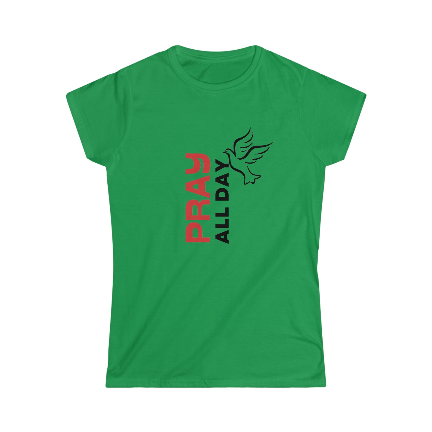 Pray All Day Women's Softstyle Tee