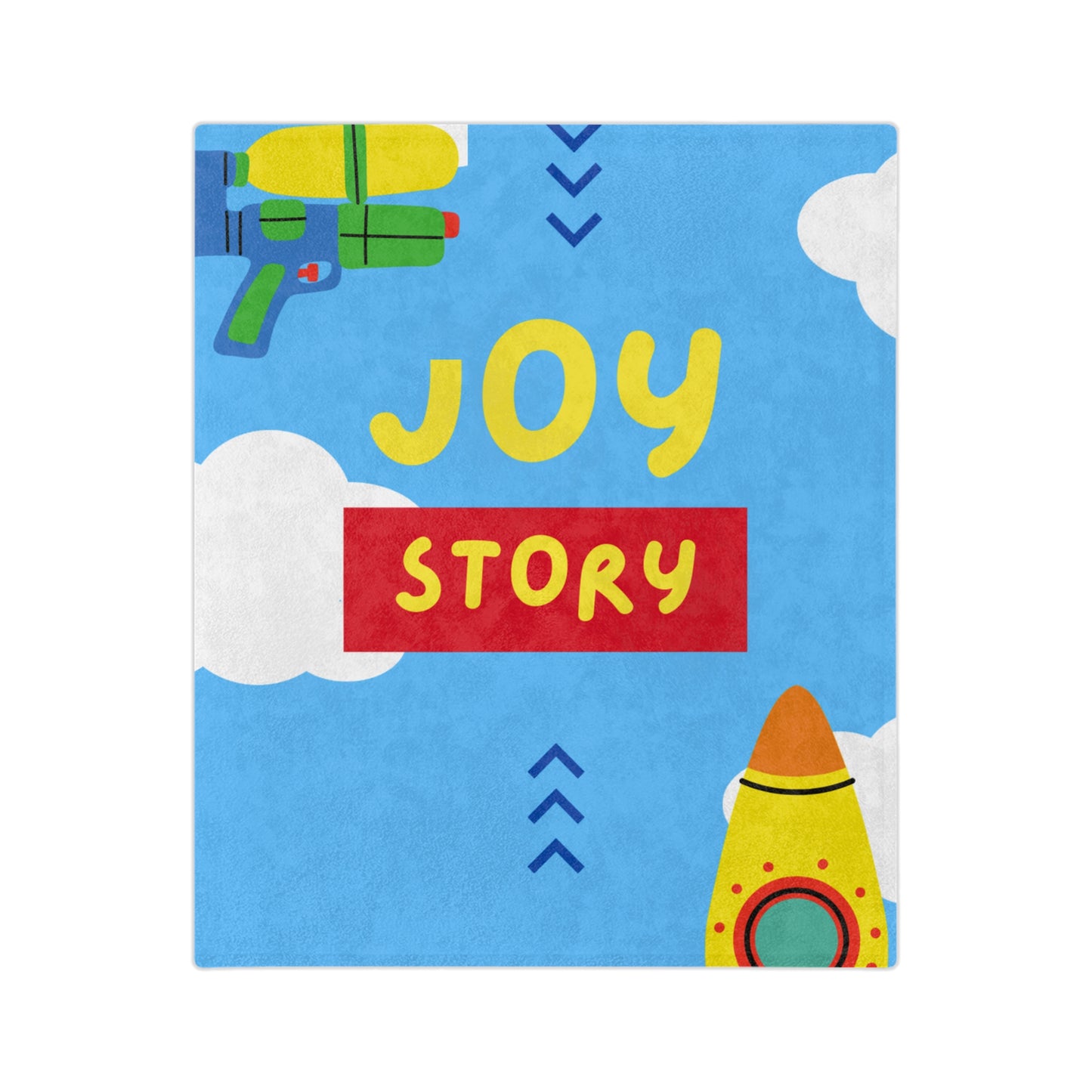 Joy Story Velveteen Minky Blanket
