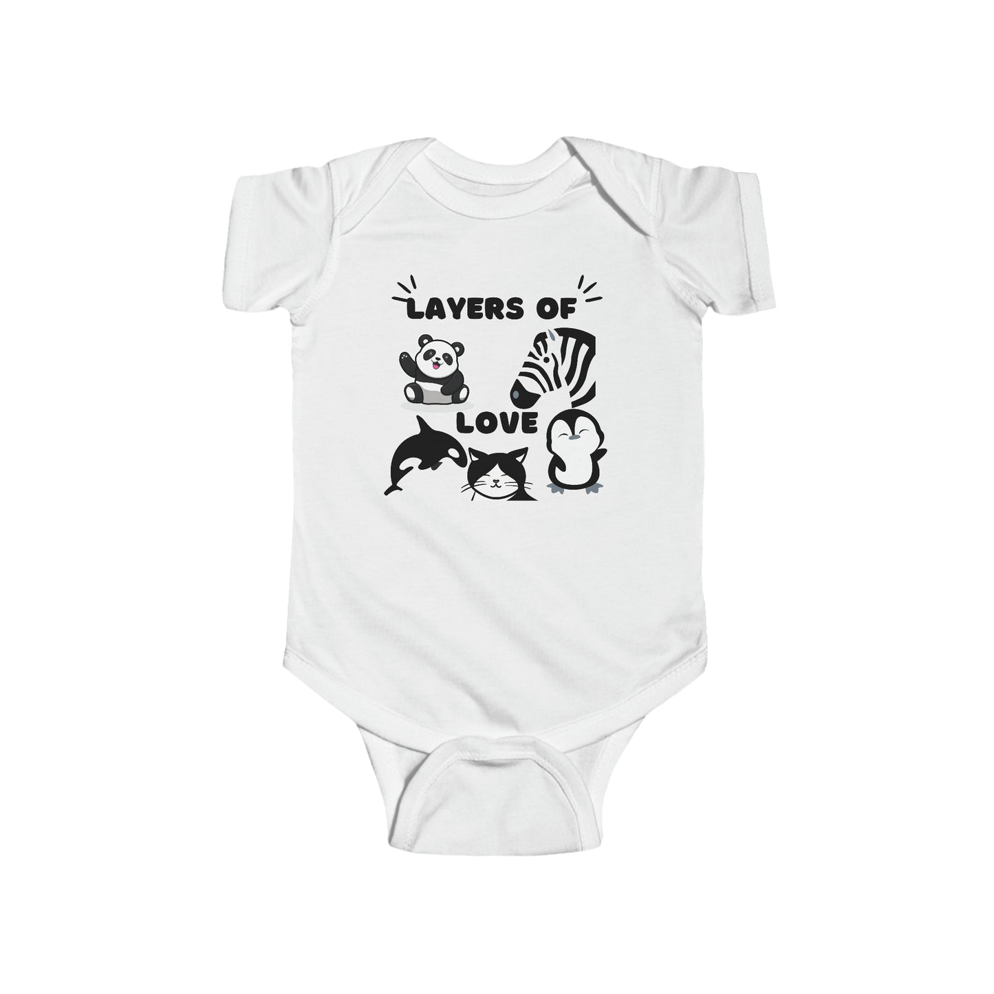 Layers of Love Infant Fine Jersey Bodysuit