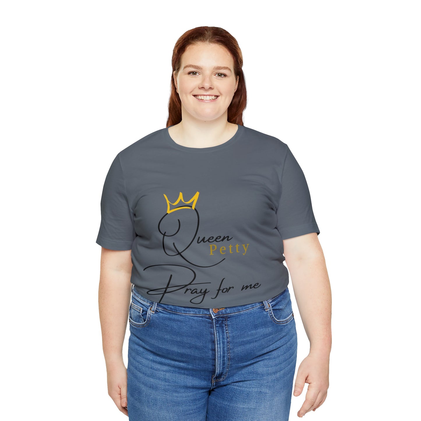 Pray for Queen Petty Unisex Jersey Short Sleeve Tee