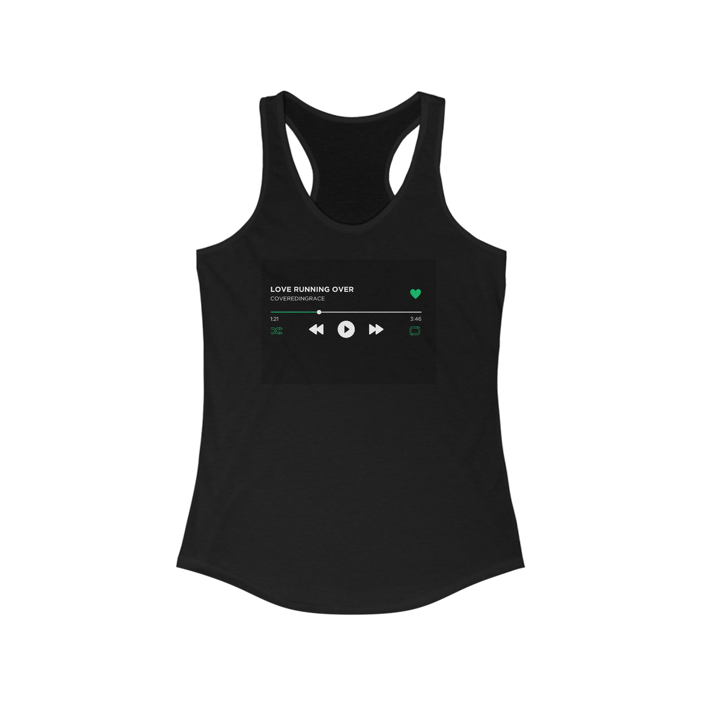 Love Running Women's Ideal Racerback Tank