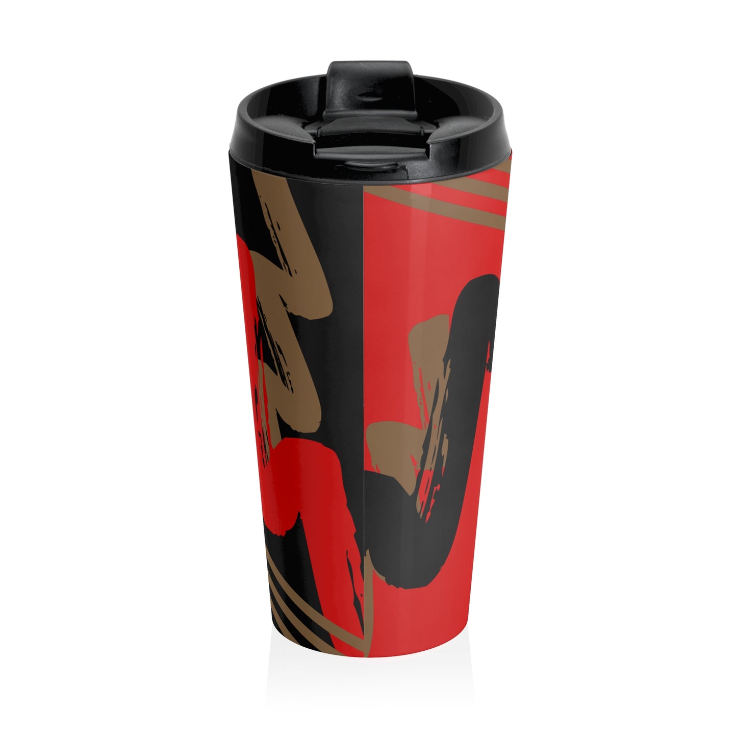 Faith Run Stainless Steel Travel Mug