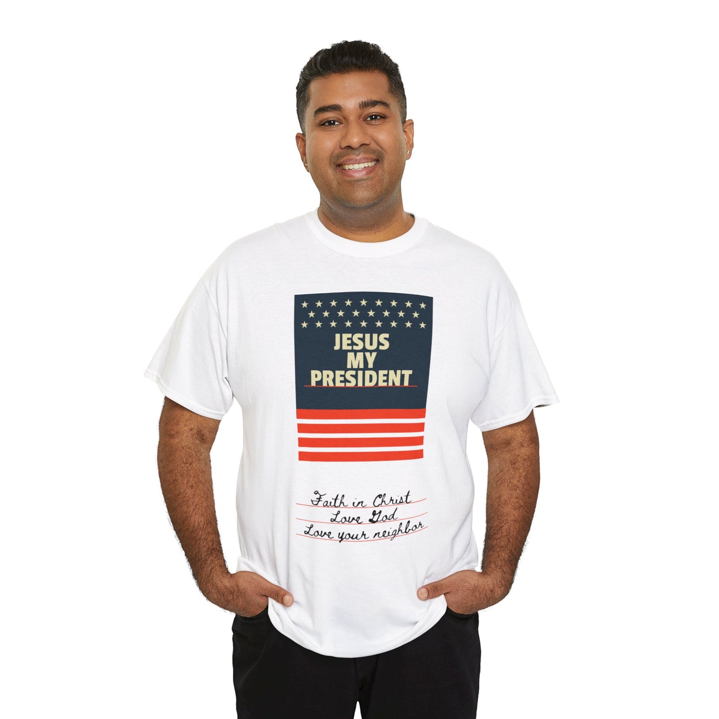 Jesus My President Tee: Affordable Faithwear for All