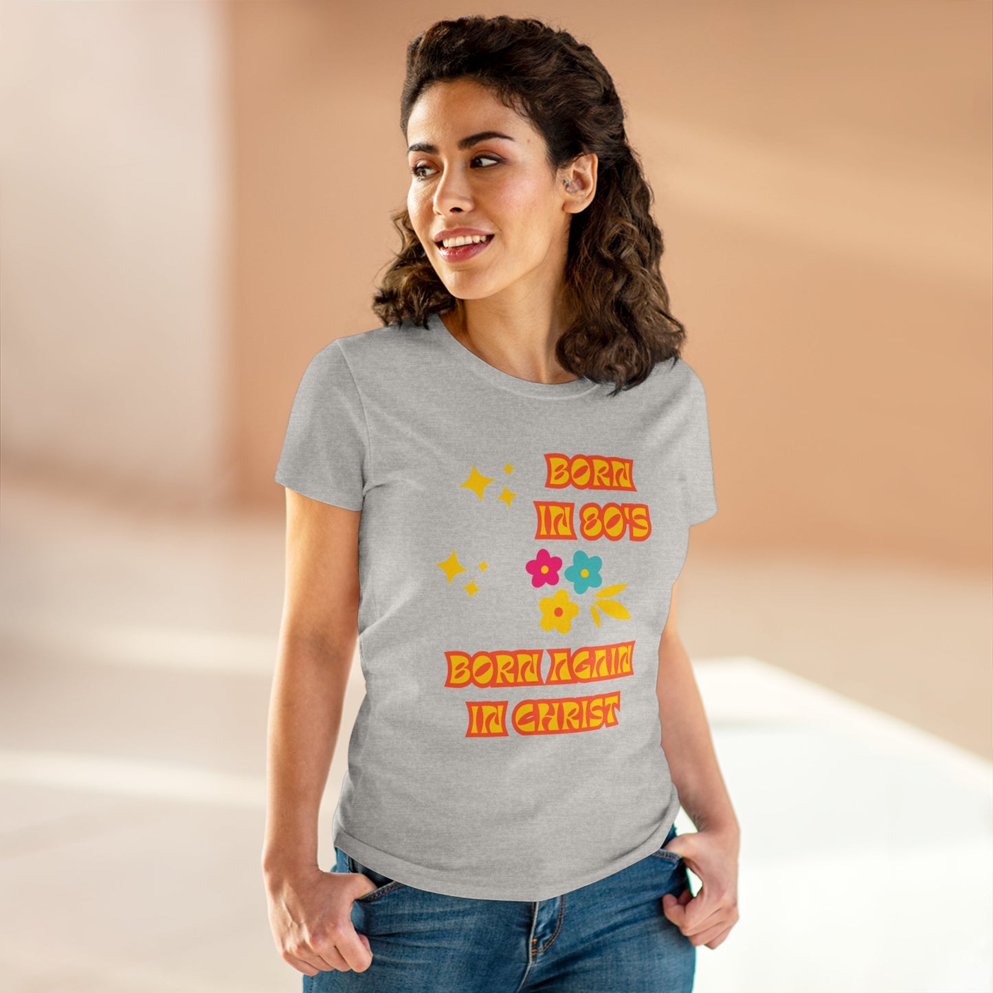 Born Again Women's Midweight Cotton Tee