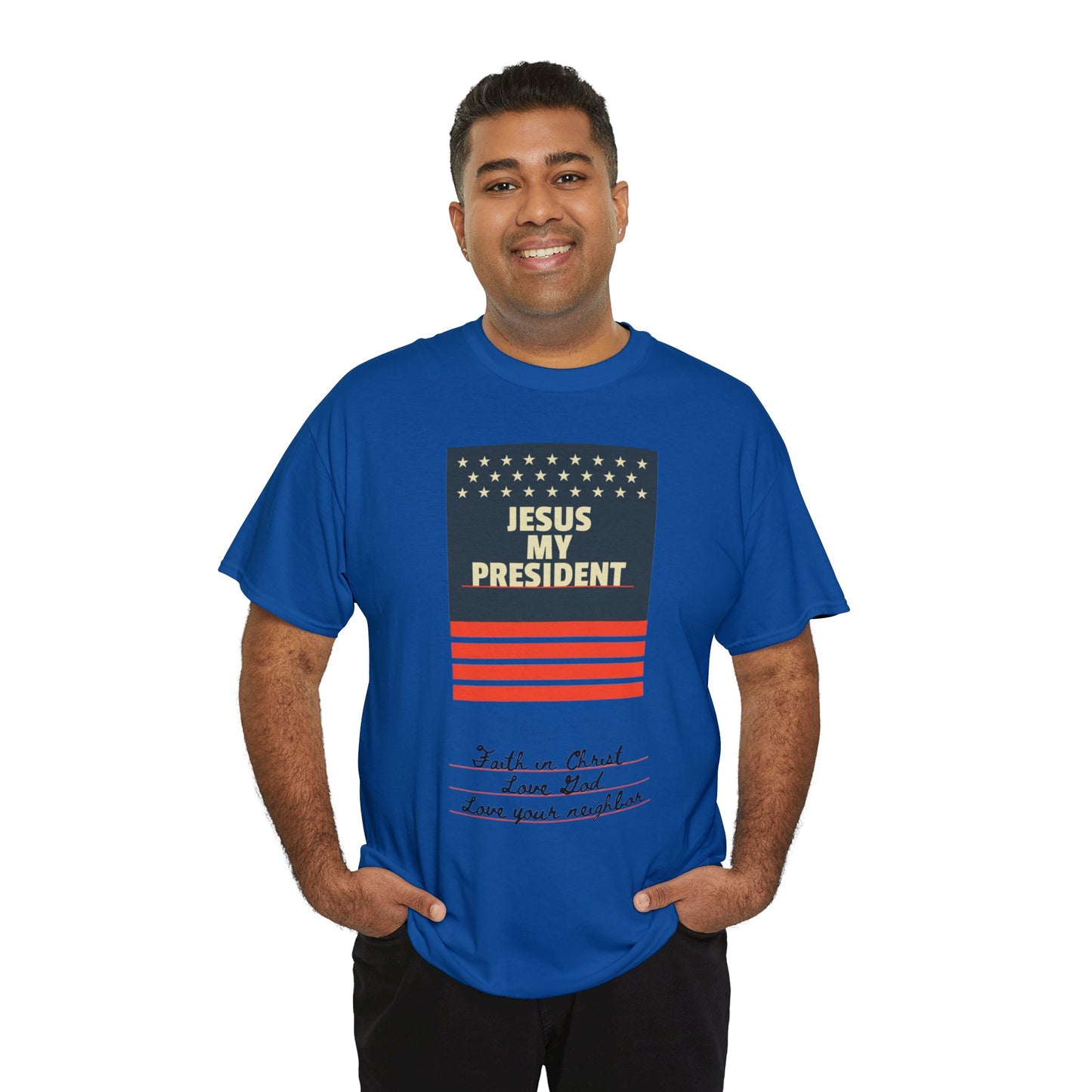 Jesus My President Tee: Affordable Faithwear for All