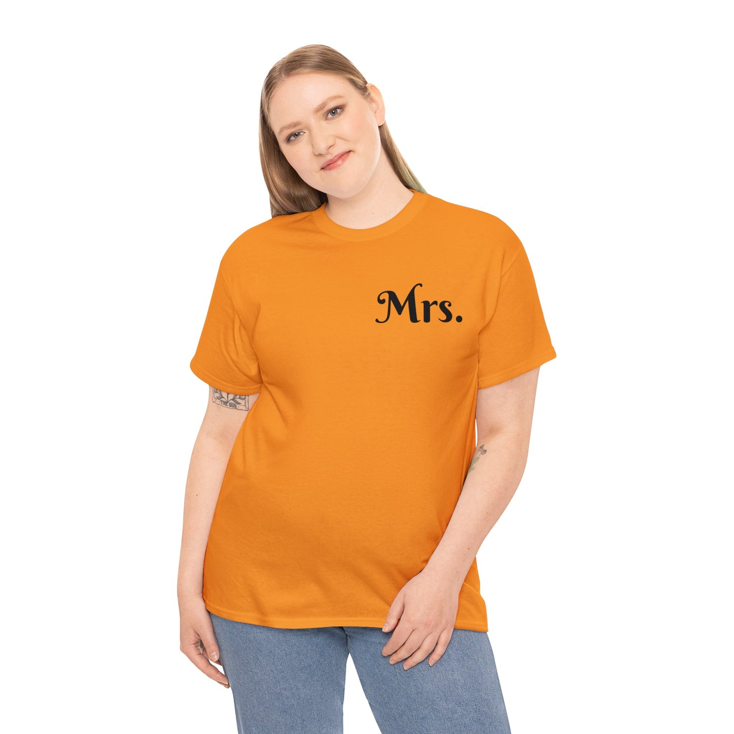 Mrs. Unisex Heavy Cotton Tee