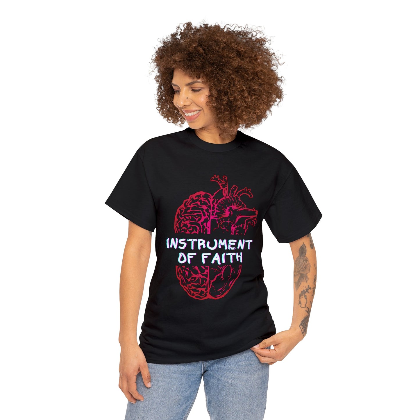 Instrument of Faith Unisex Heavy Cotton Tee