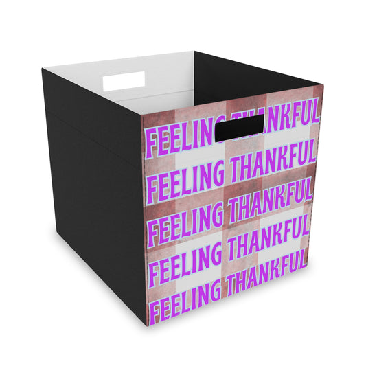 Feeling Thankful V3 Felt Storage Box