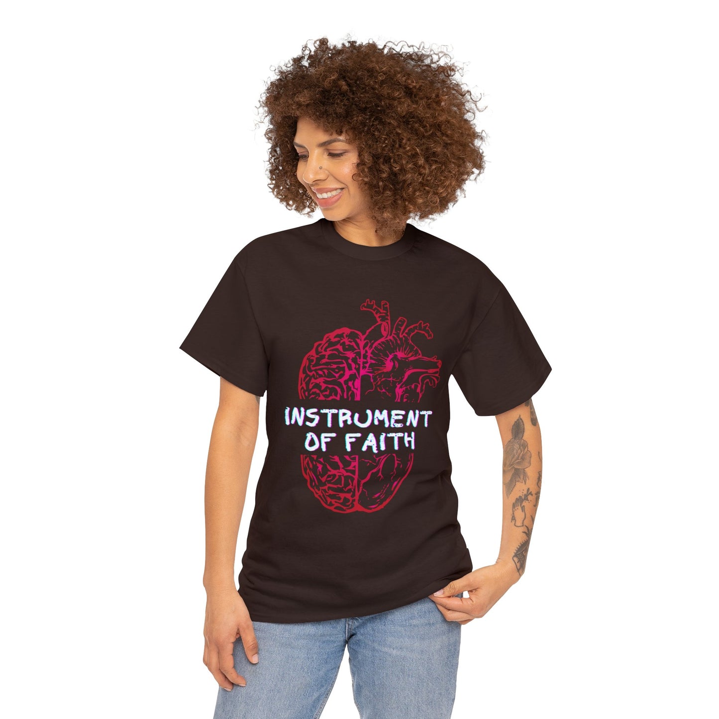 Instrument of Faith Unisex Heavy Cotton Tee