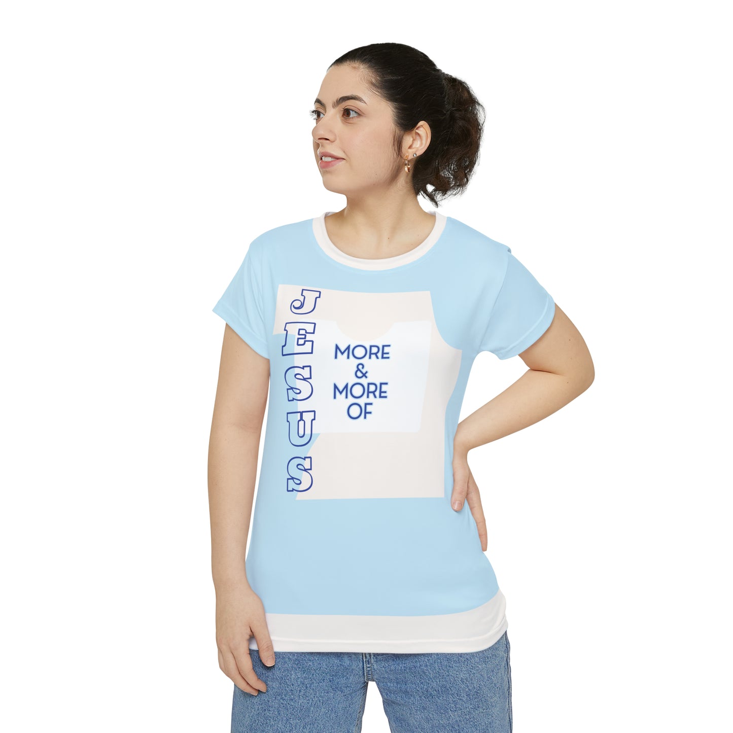 More Jesus Women's Short Sleeve Shirt