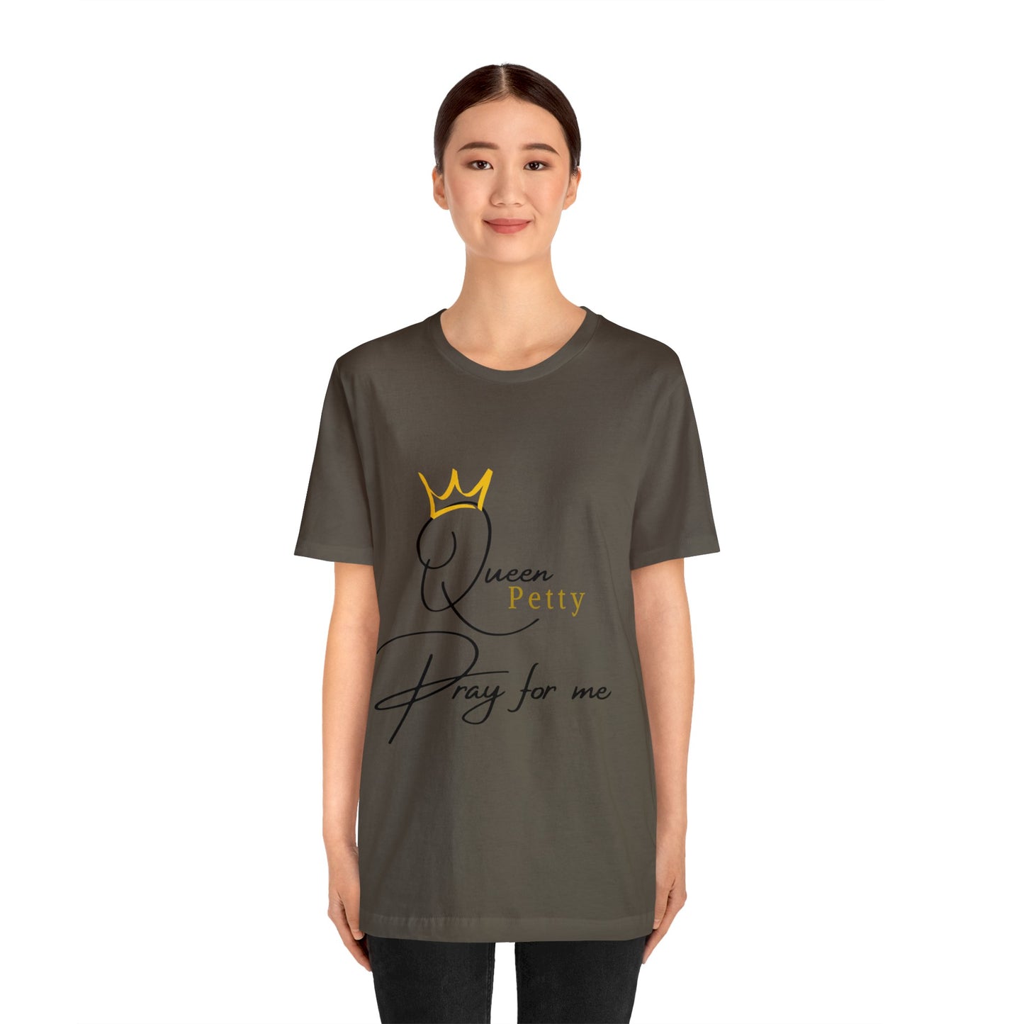 Pray for Queen Petty Unisex Jersey Short Sleeve Tee