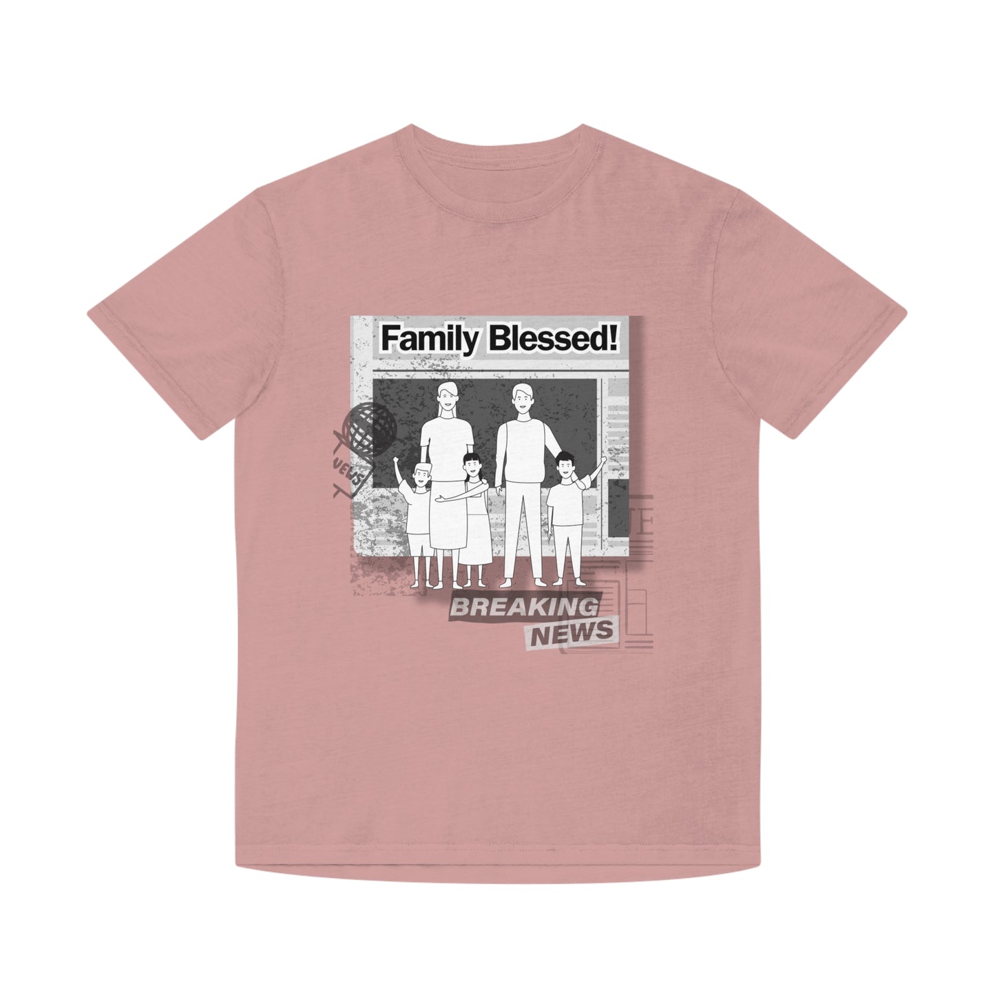 Breaking News: Exclusive Family Blessed Unisex T-Shirt Unveiled!