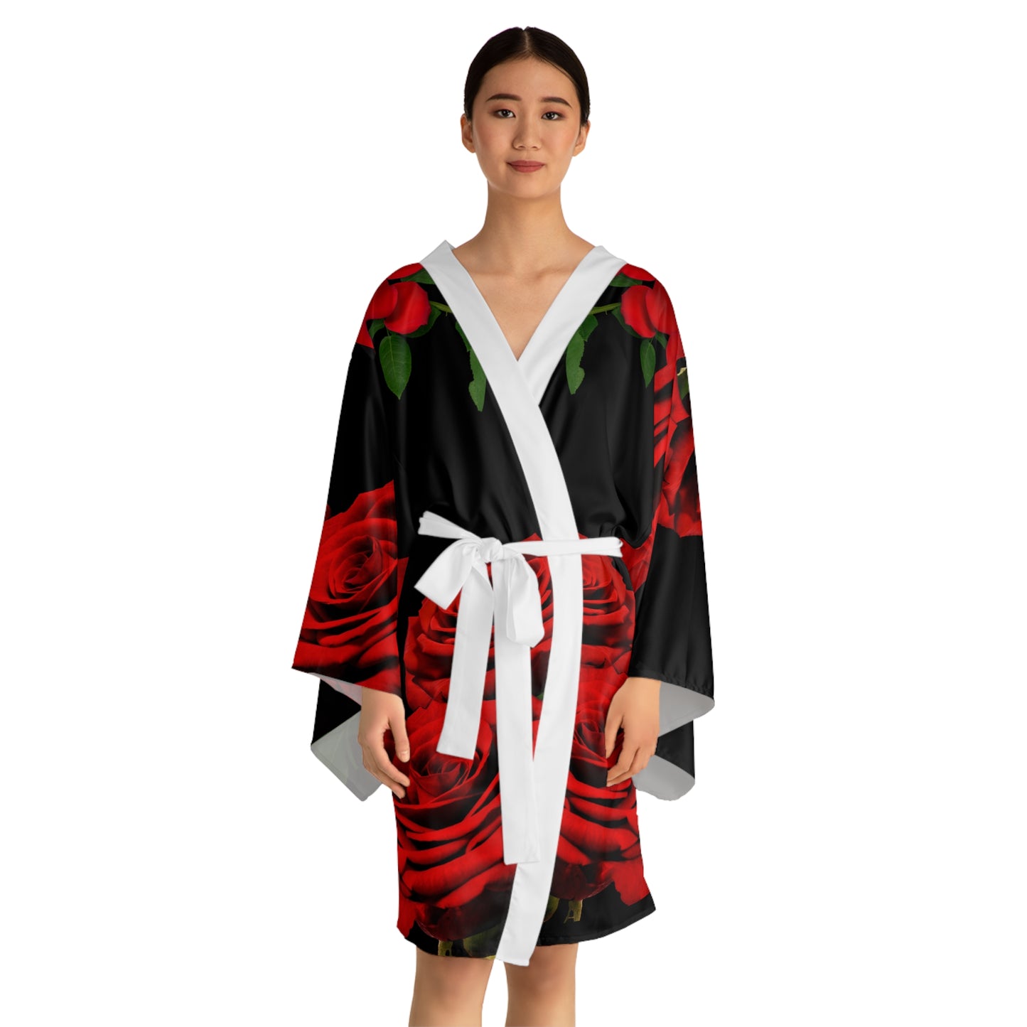 Love is Everlasting Long Sleeve Kimono Robe