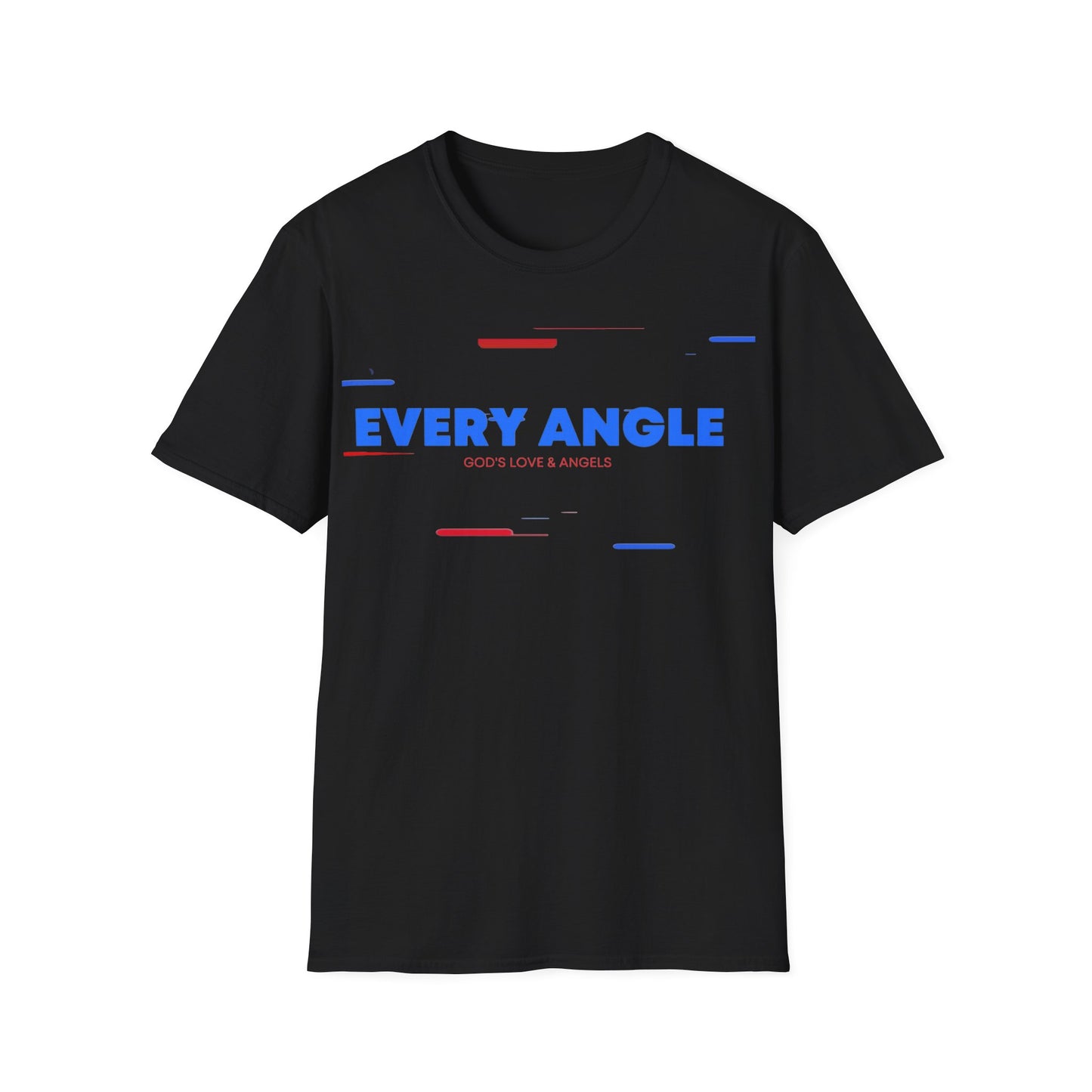 Every Angle God's Love and Angels Unisex Softstyle T-Shirt