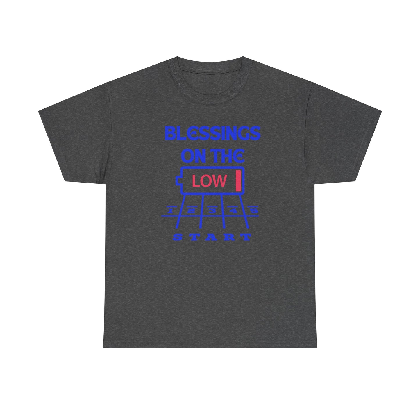 Blessings on The Low Unisex Heavy Cotton Tee