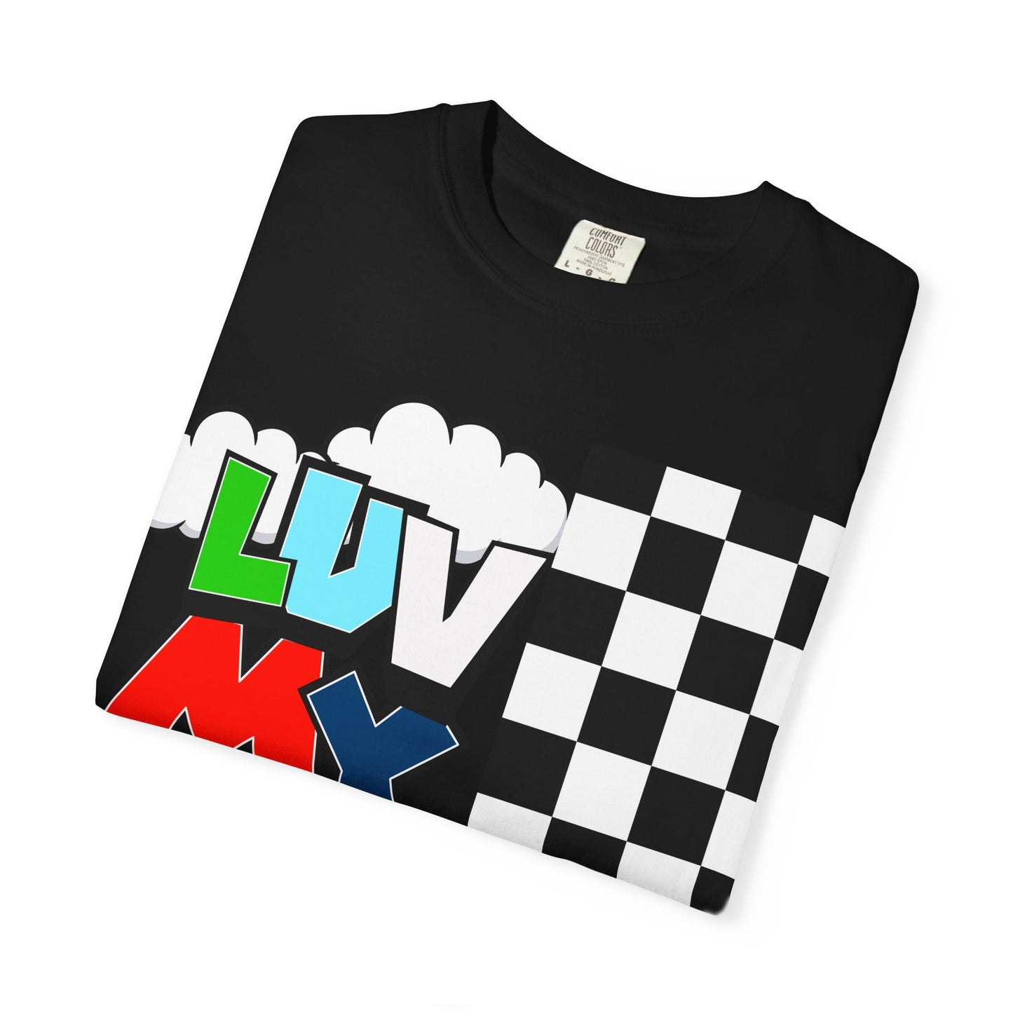 Colorful Retro Gaming T-Shirt, Luv My Bros Shirt, Unisex Tee, Gamer Gift,