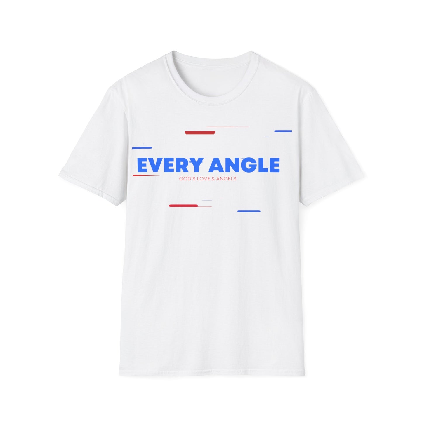 Every Angle God's Love and Angels Unisex Softstyle T-Shirt