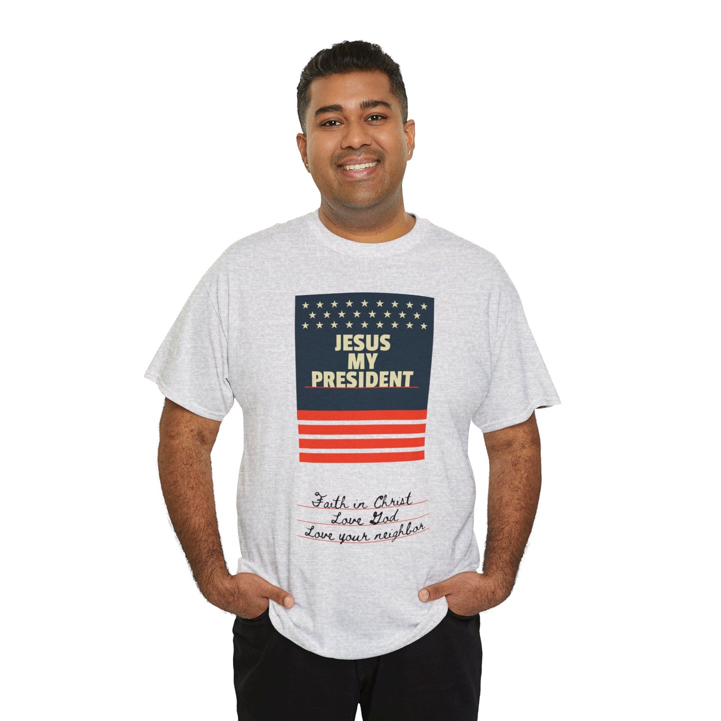 Jesus My President Tee: Affordable Faithwear for All