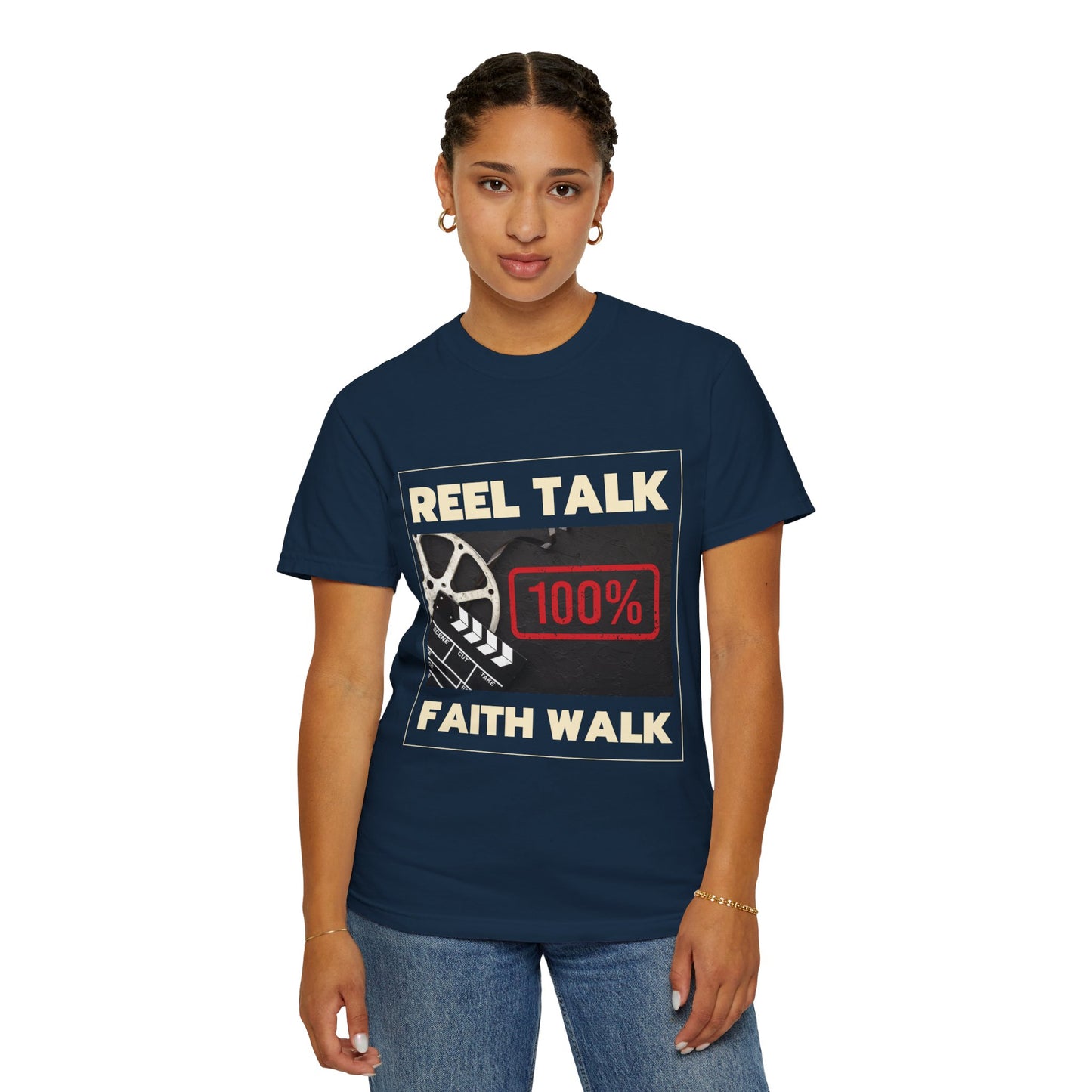 Faith Walk Unisex Garment-Dyed T-shirt