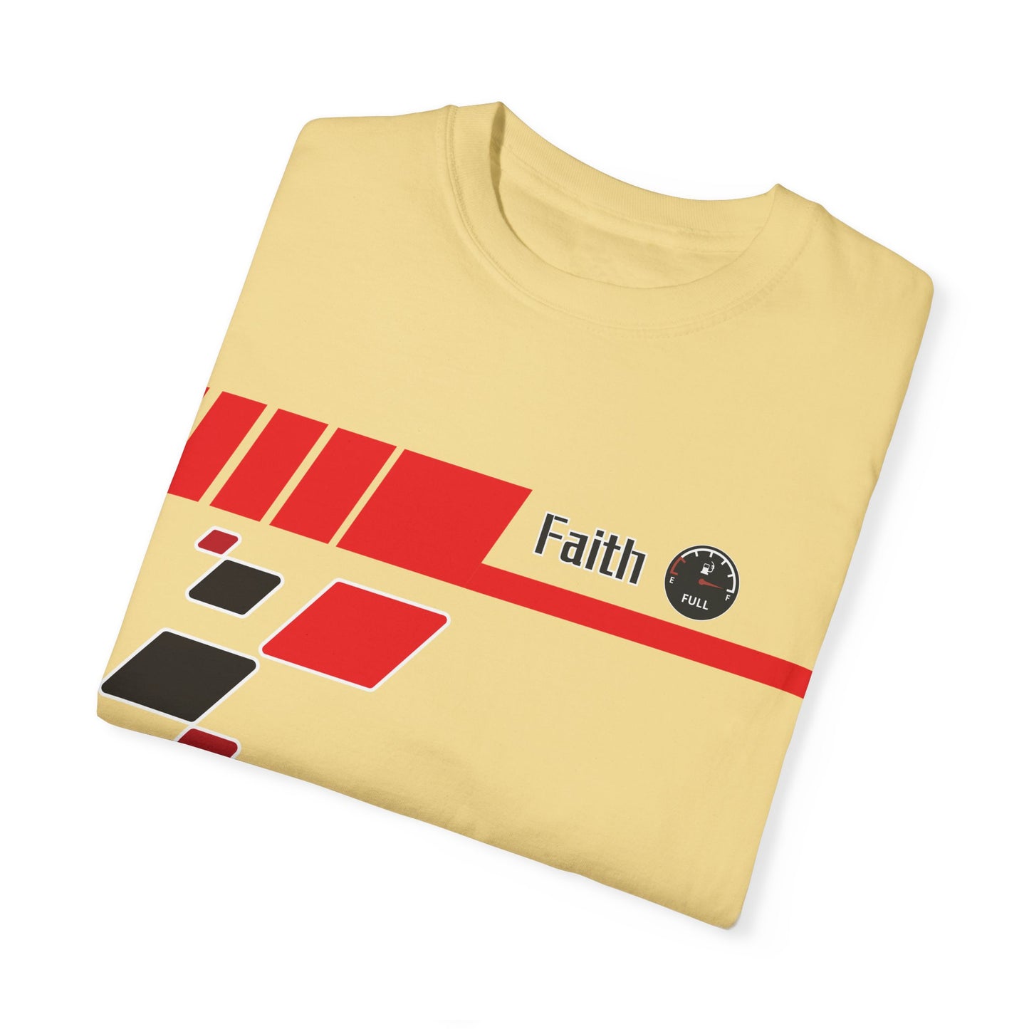 Faith Fuel Race T-Shirt | Comfort Colors 1717 - Christian Design