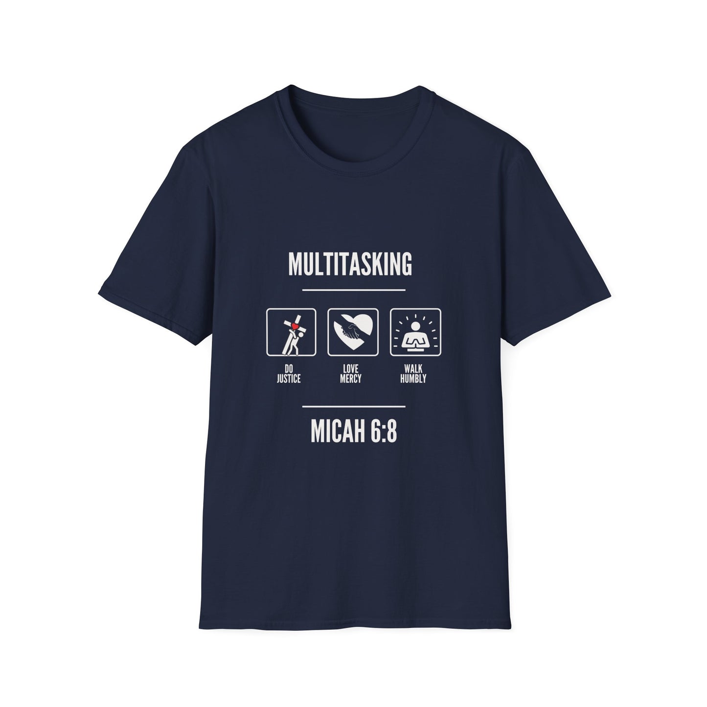 Multitasking Unisex Softstyle T-Shirt