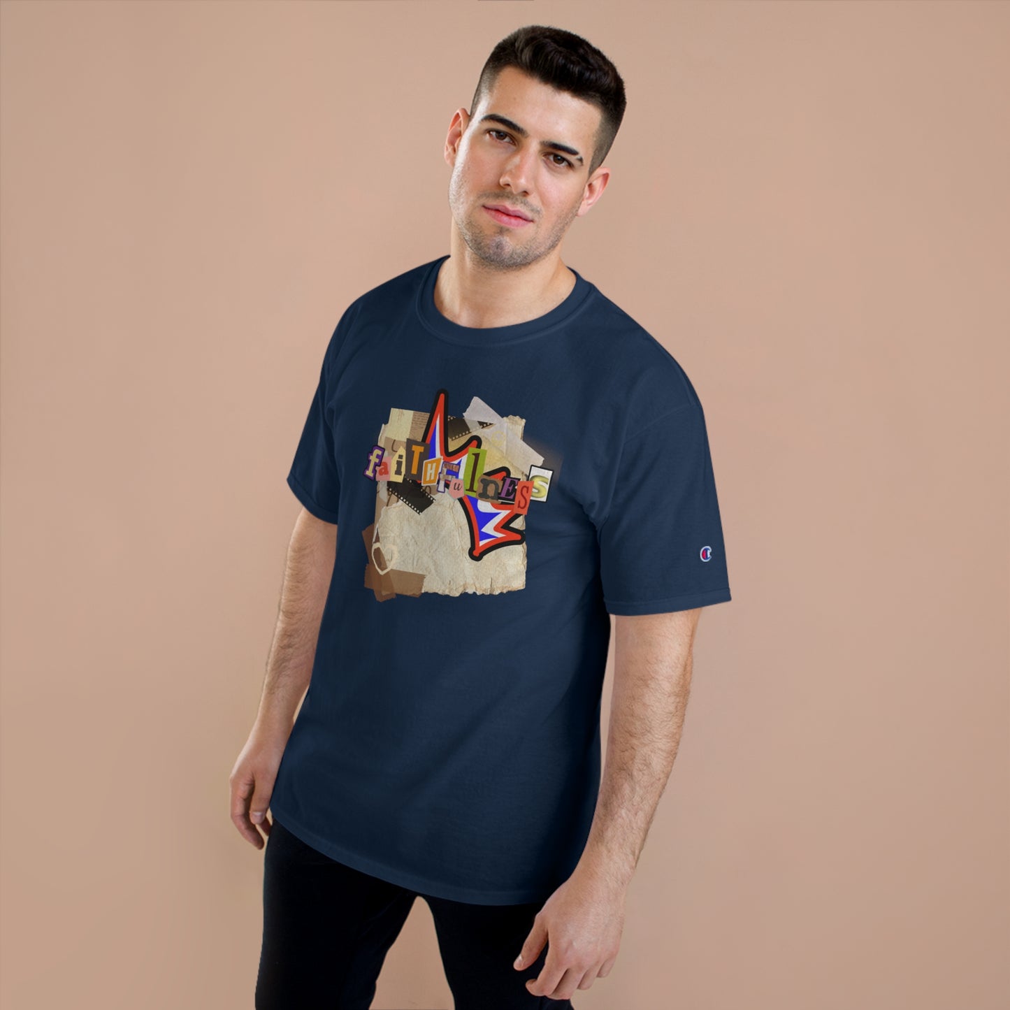 Champion "Faithfulness" T-Shirt – A Unique Faith-Based Design